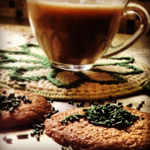 Honorary Irishman's Delight: Irish Coffee and Cookie Combo