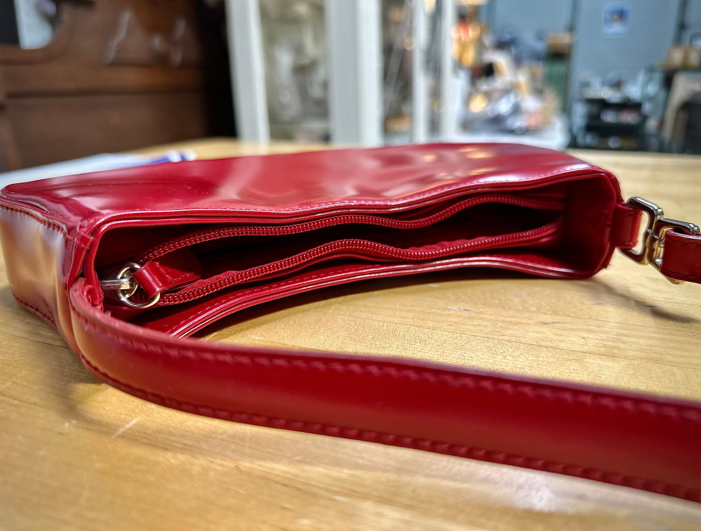 Red Liz Claiborne Y2K Purse
