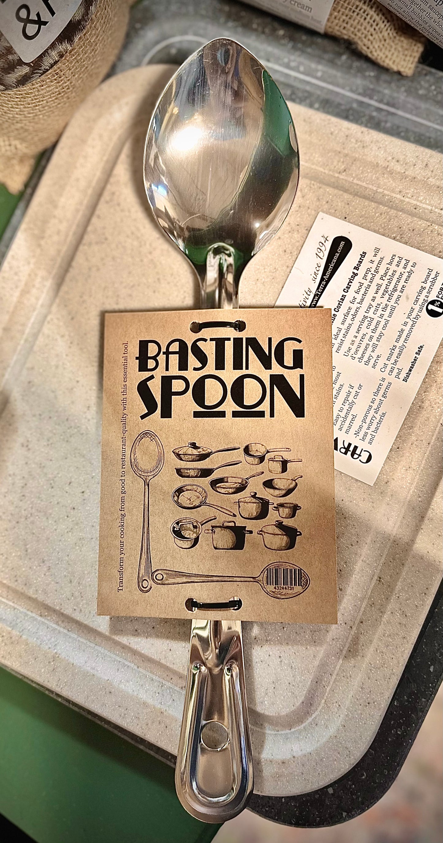 PROFESSIONAL BASTING SPOON