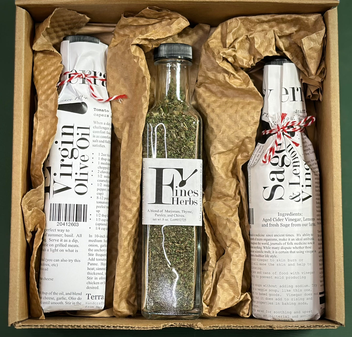 Cooks Collections - Oil, Vinegar & Spice Set