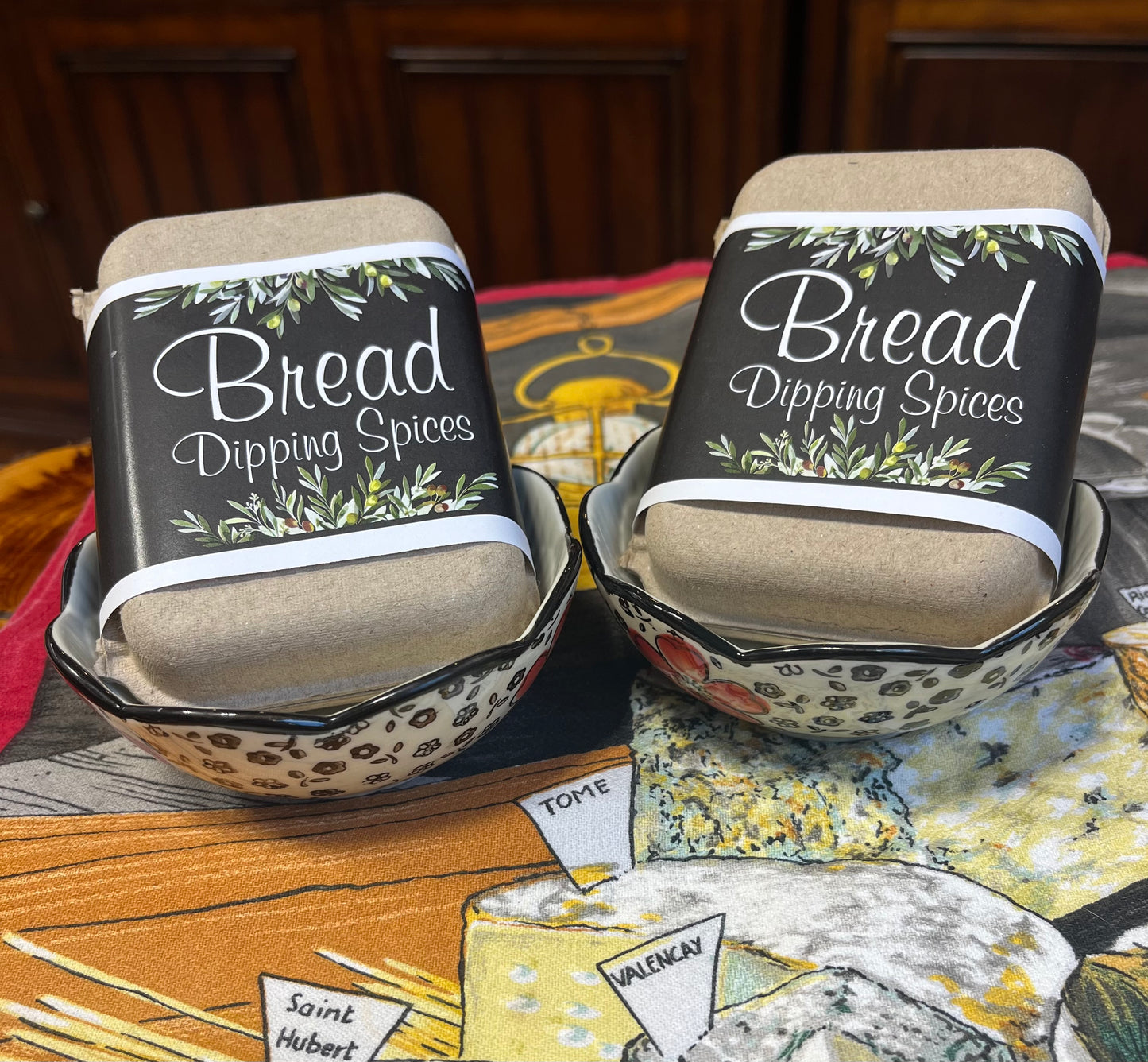 A Sprinkle of Nostalgia - Bread Dipping Spices