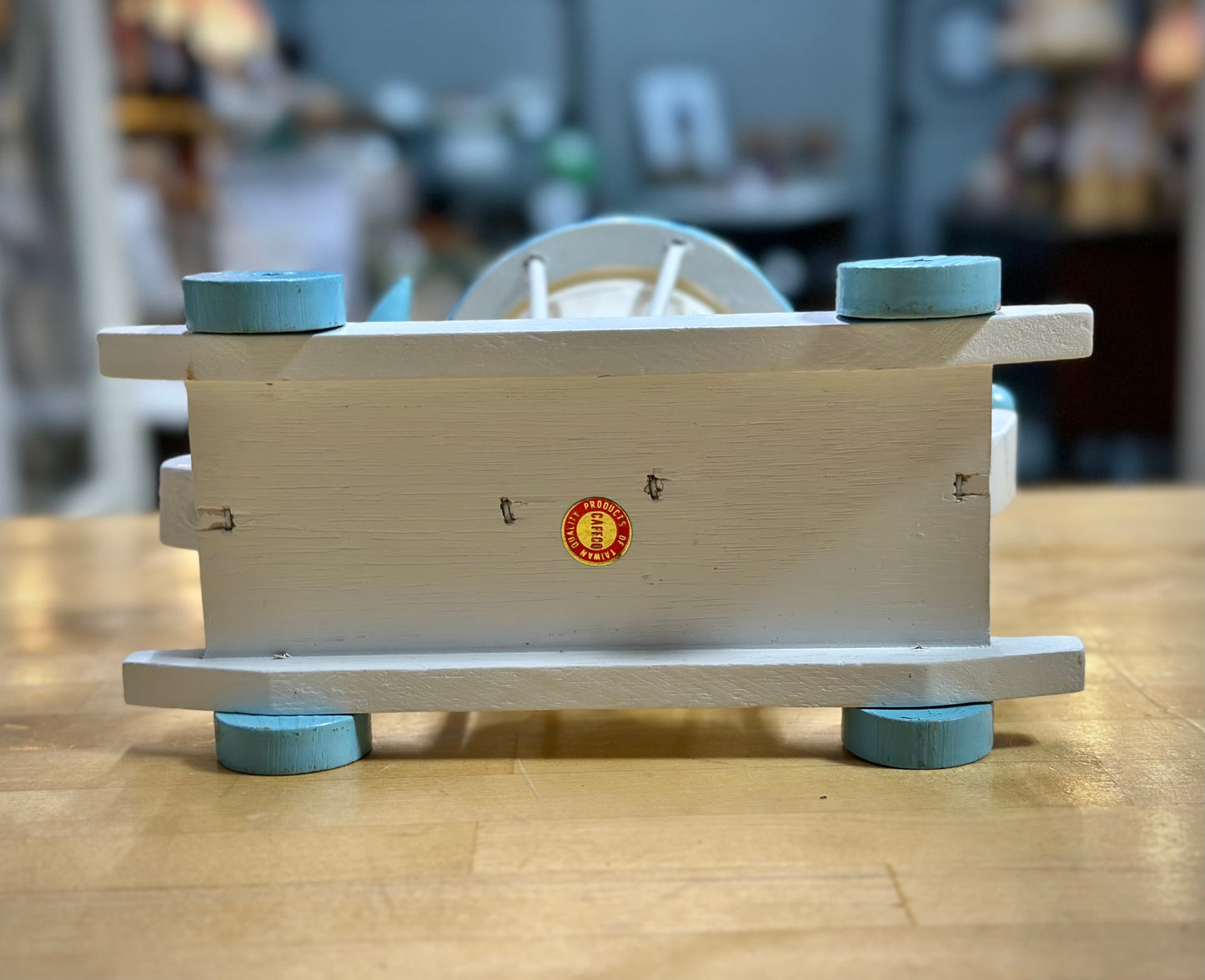 Retro nursery sheep toy planter
