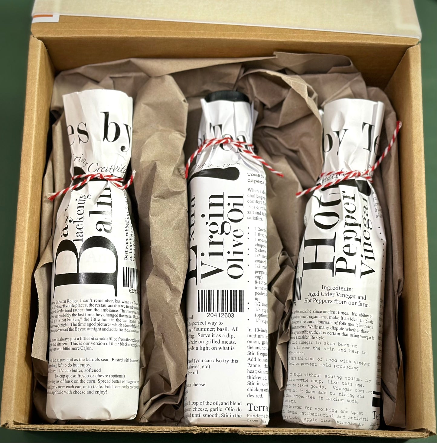 Cooks Collections - Oil, Vinegar & Spice Set