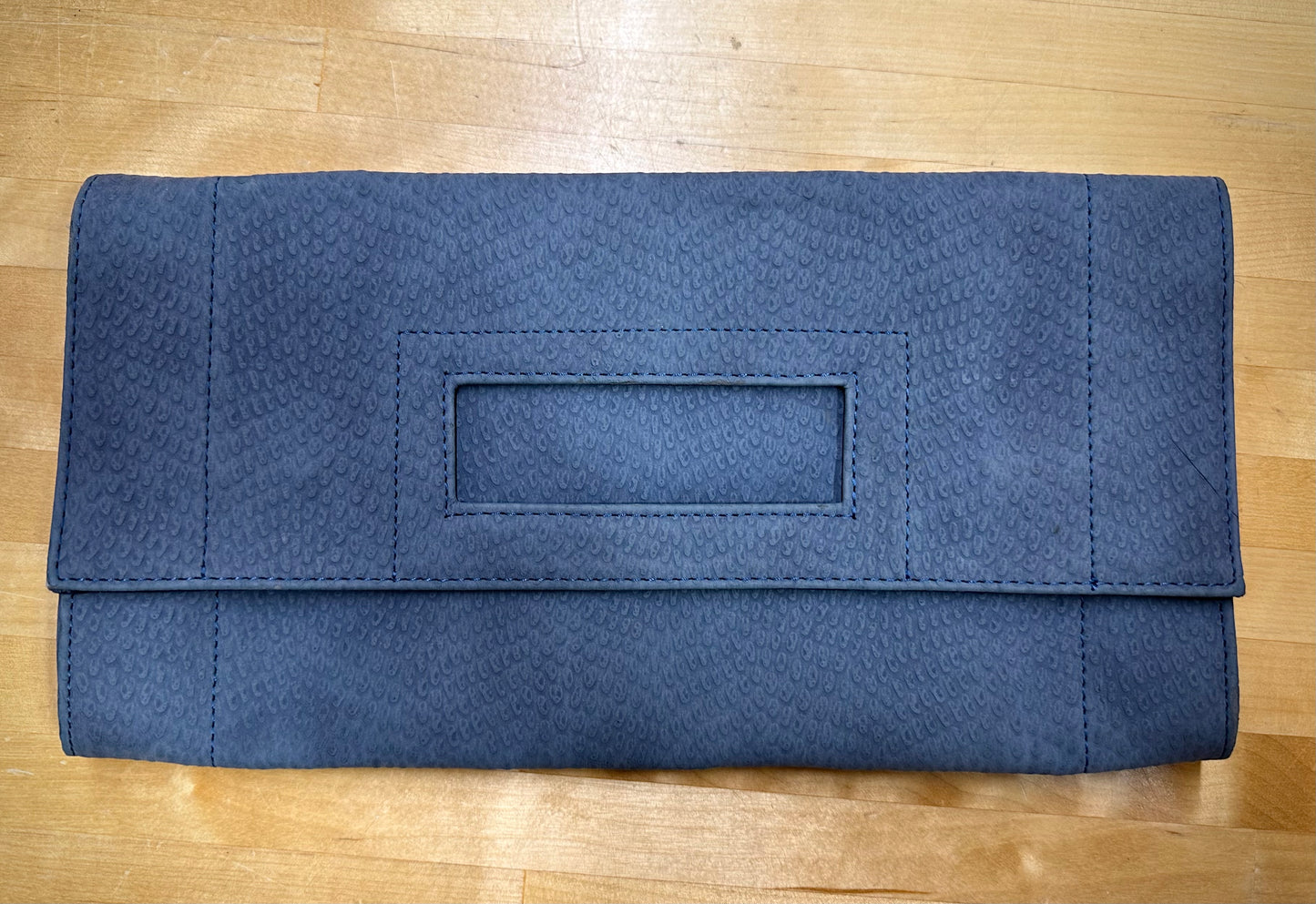 Mistique Slate Blue Clutch