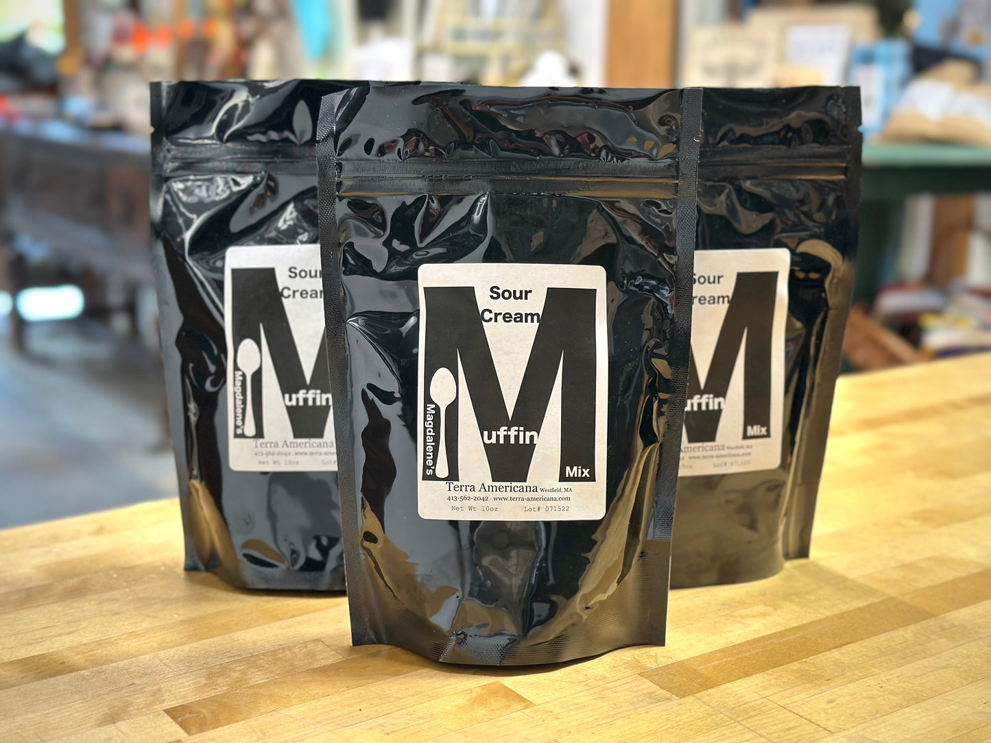Gourmet Muffin Mixes - Sour Cream, Spiced Apple Corn, Gluten Free Maple