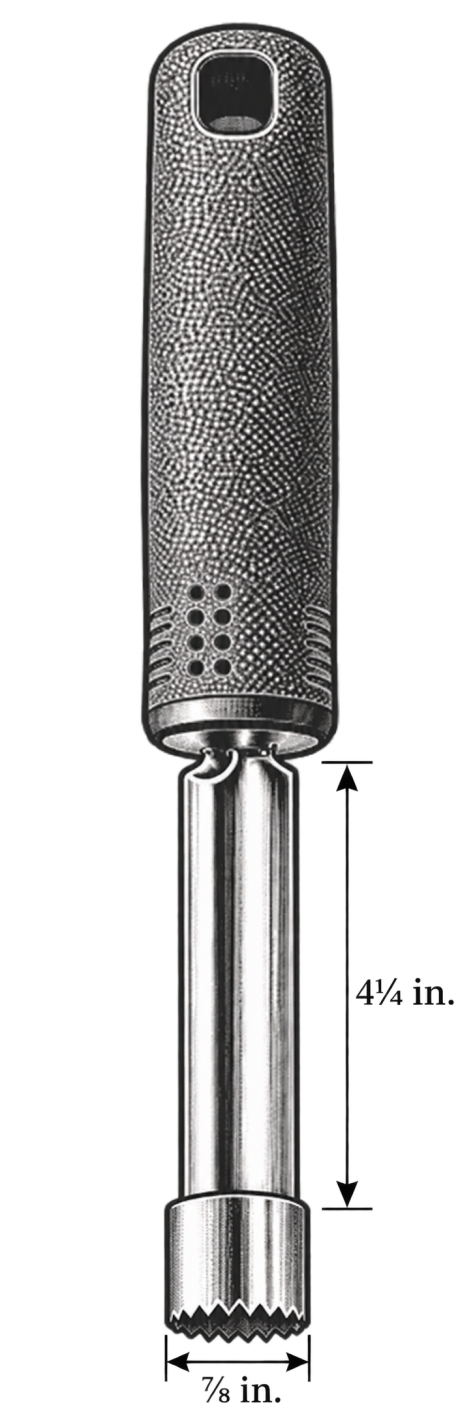 Apple Corer | Stainless Tool for coring apples and cupcakes