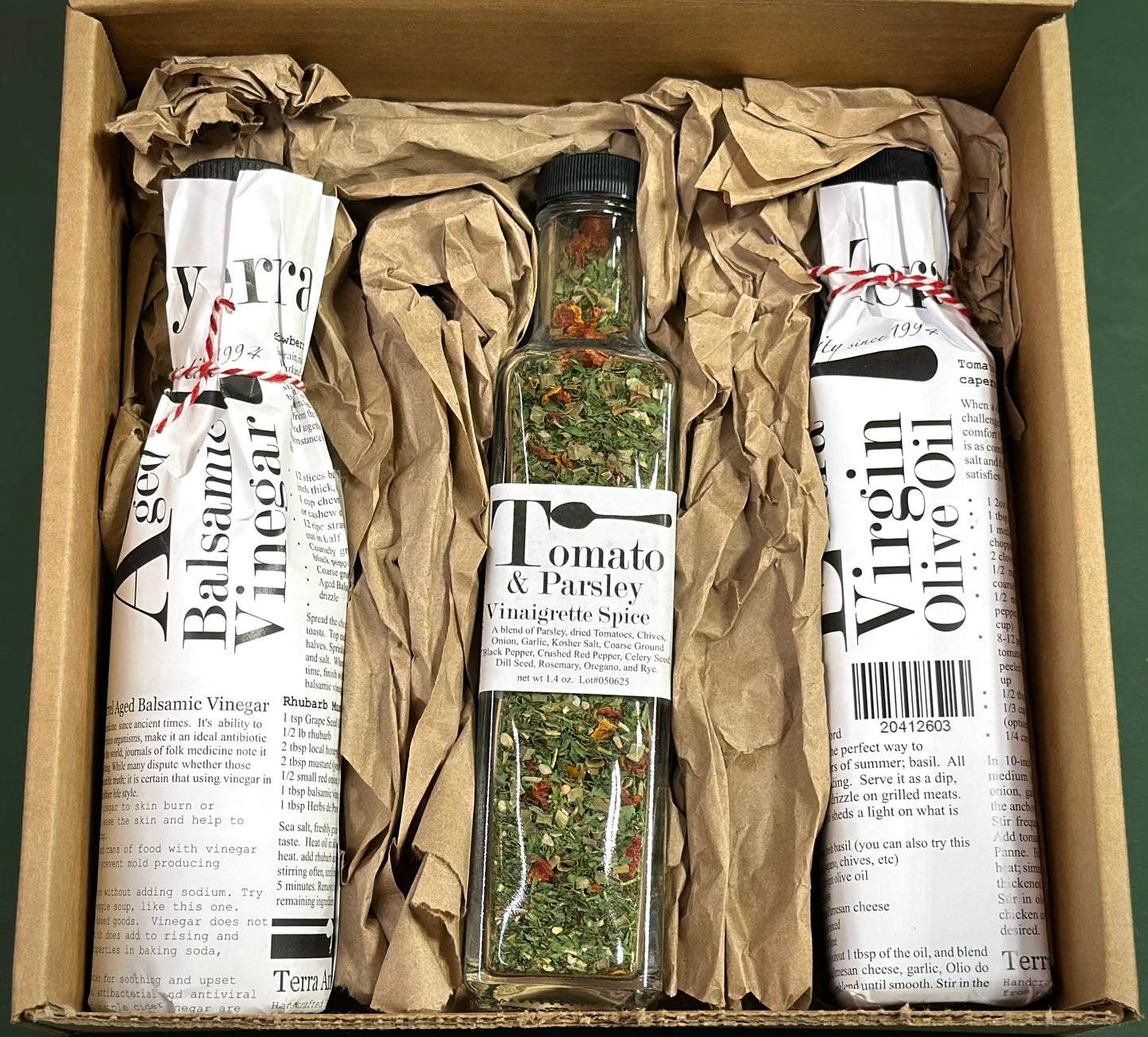Cooks Collections - Oil, Vinegar & Spice Set