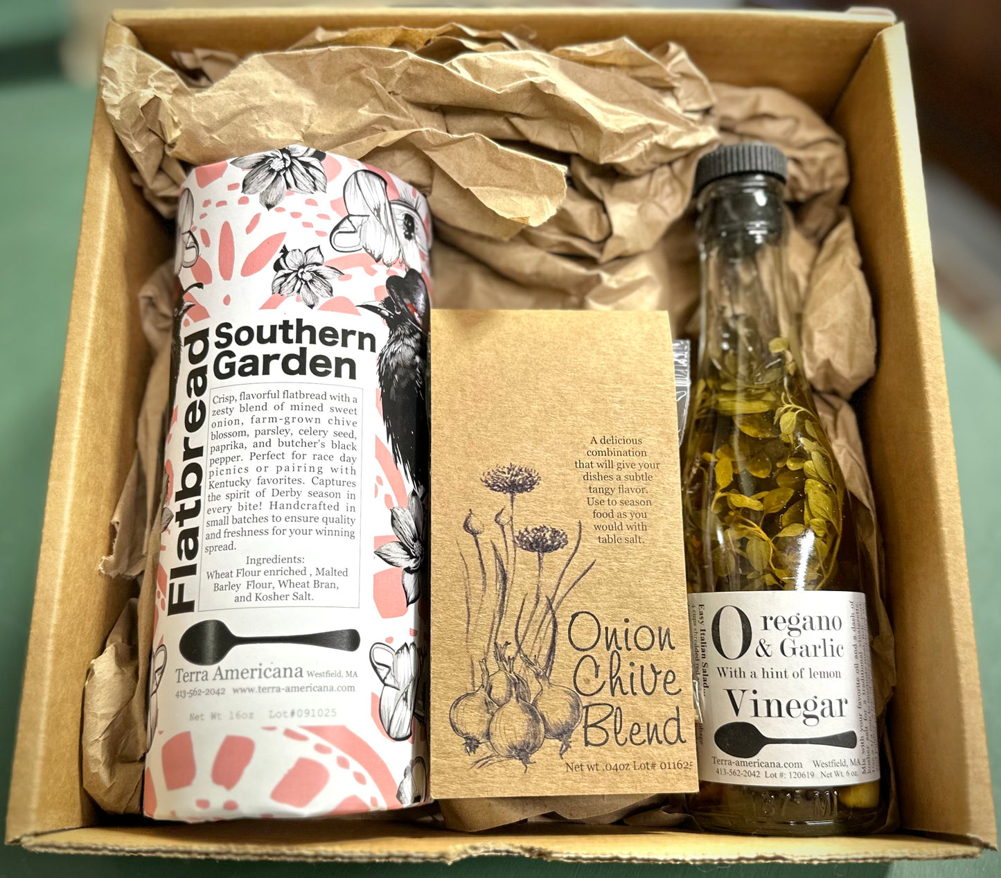 Bountiful Bread - Gourmet Garden Flatbread Gift Box: A Culinary Adventure