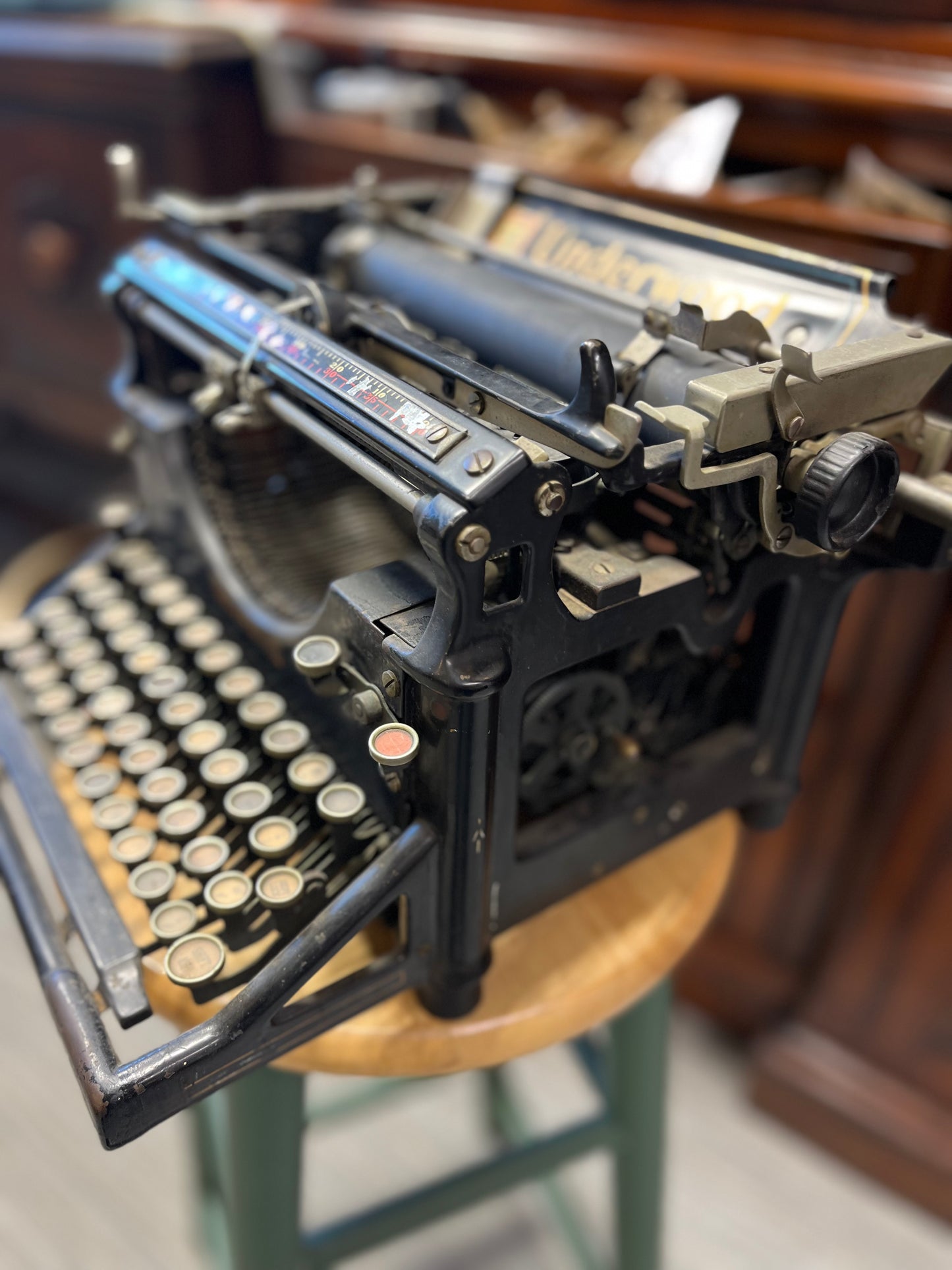 Antique Typewriters -Underwood, Adler J-3, Smith-Corona Galaxie II