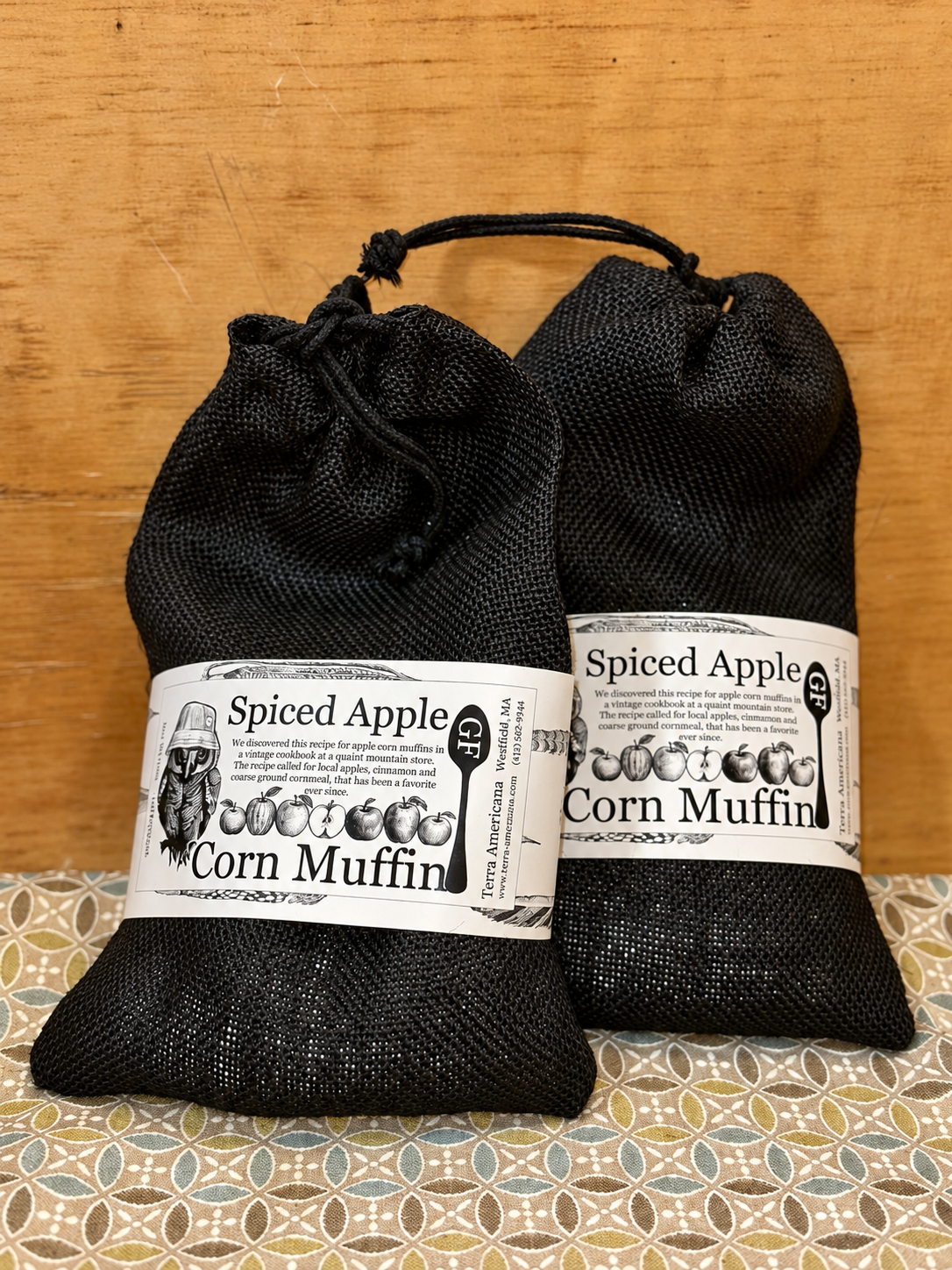 Gourmet Muffin Mixes - Sour Cream, Spiced Apple Corn, Gluten Free Maple