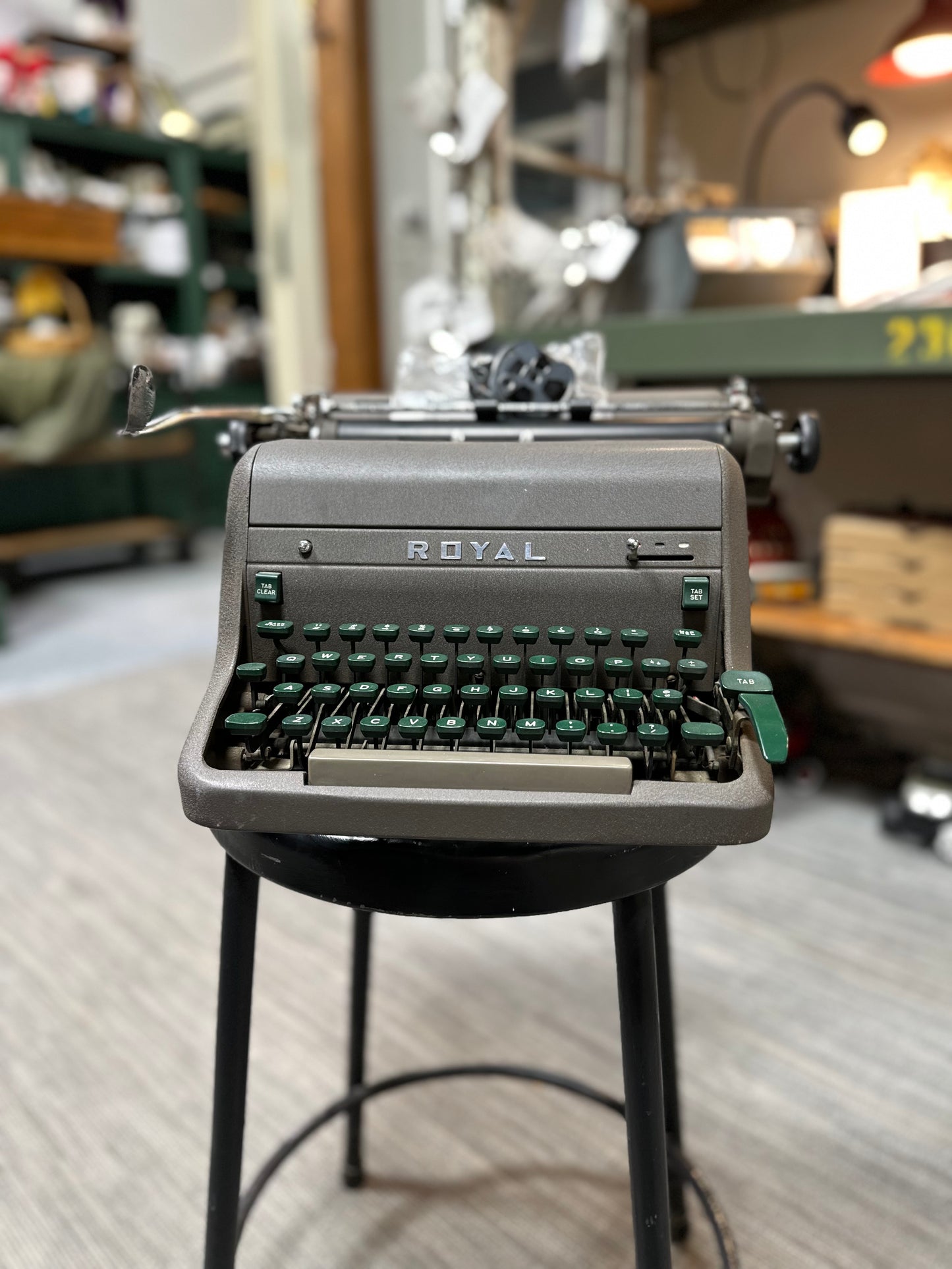 Antique Typewriters -Underwood, Adler J-3, Smith-Corona Galaxie II