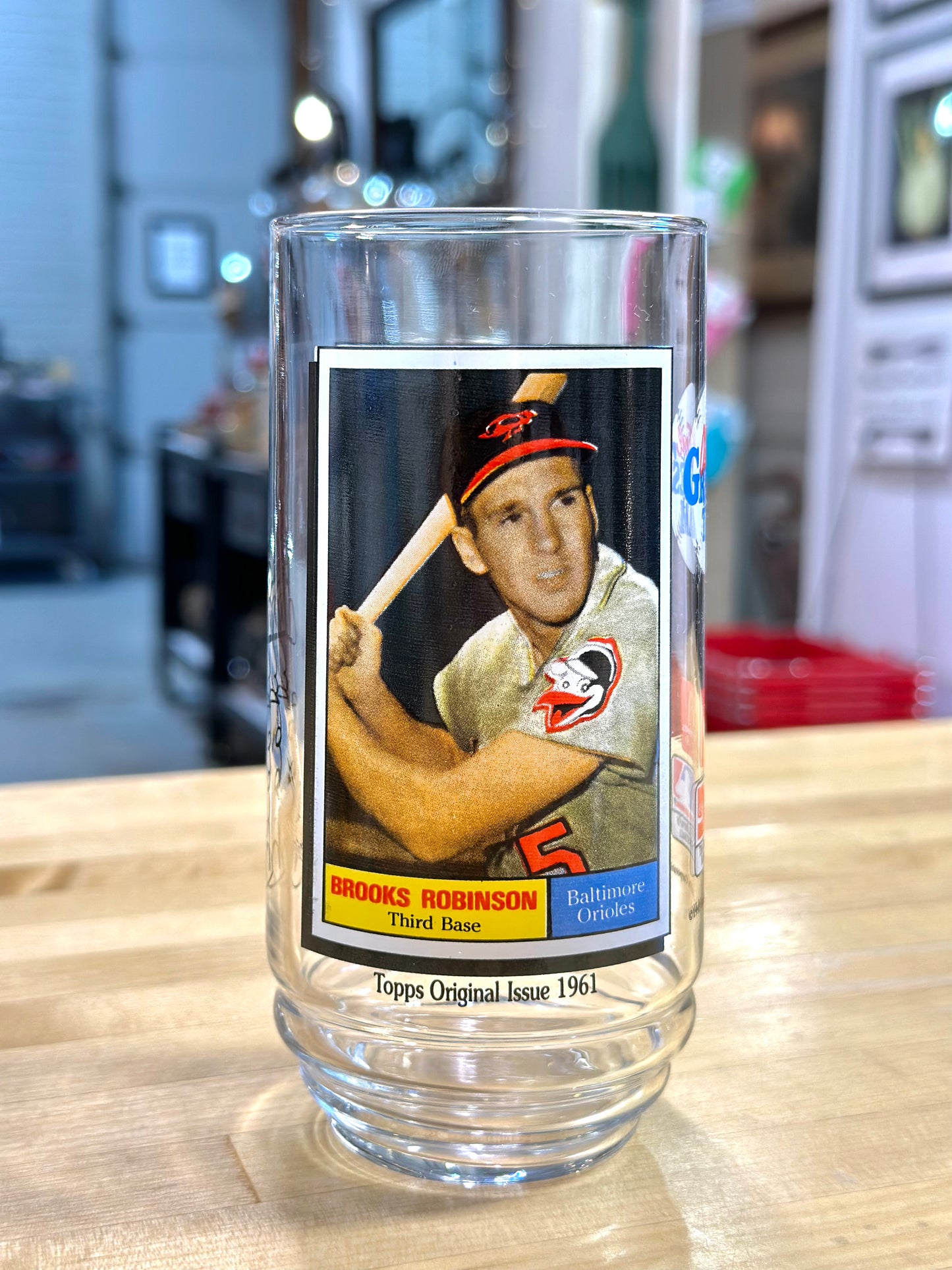 Vintage 1993 McDonald's All-Time Greats Beer Clear Mugs