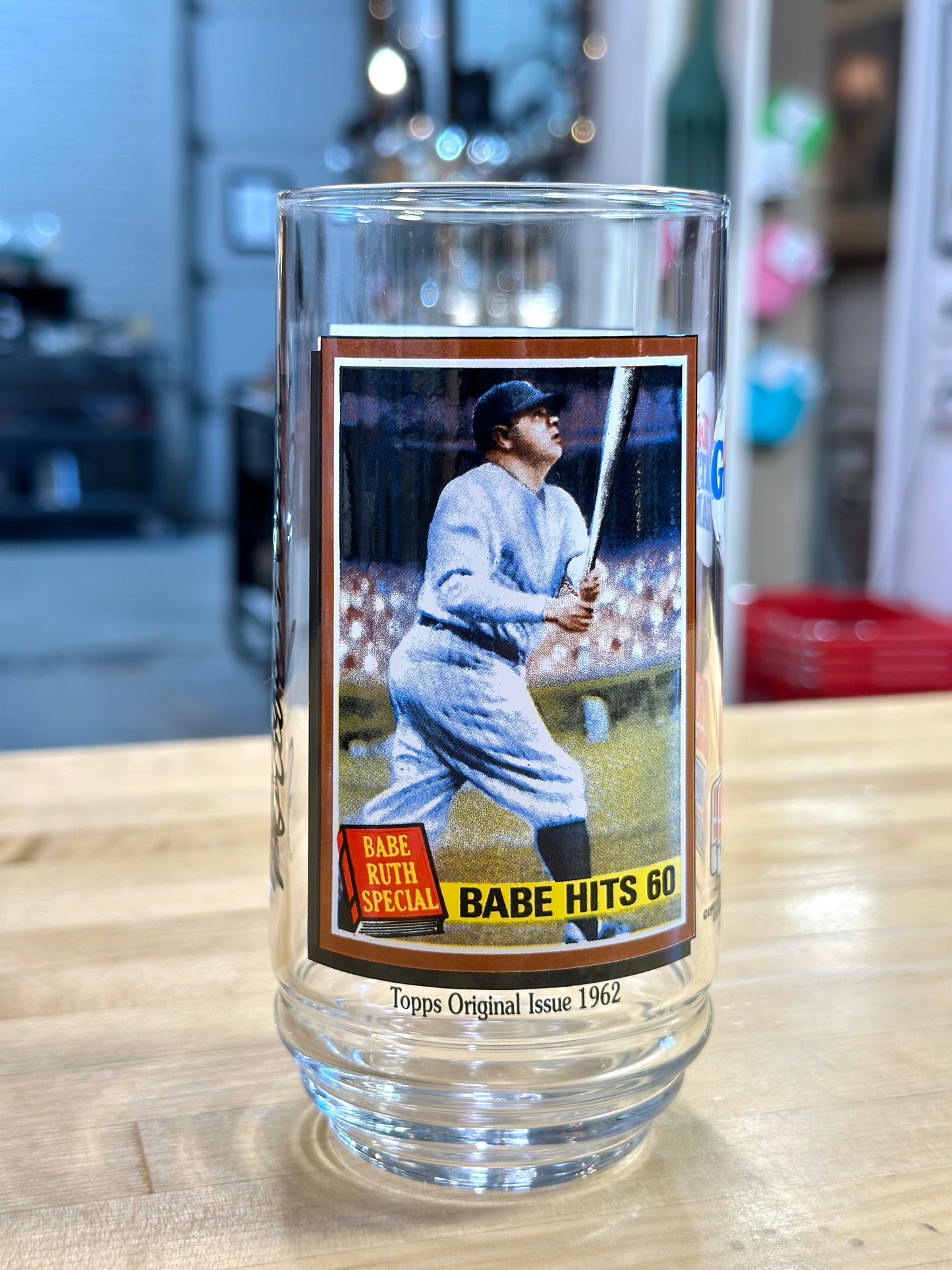Vintage 1993 McDonald's All-Time Greats Beer Clear Mugs