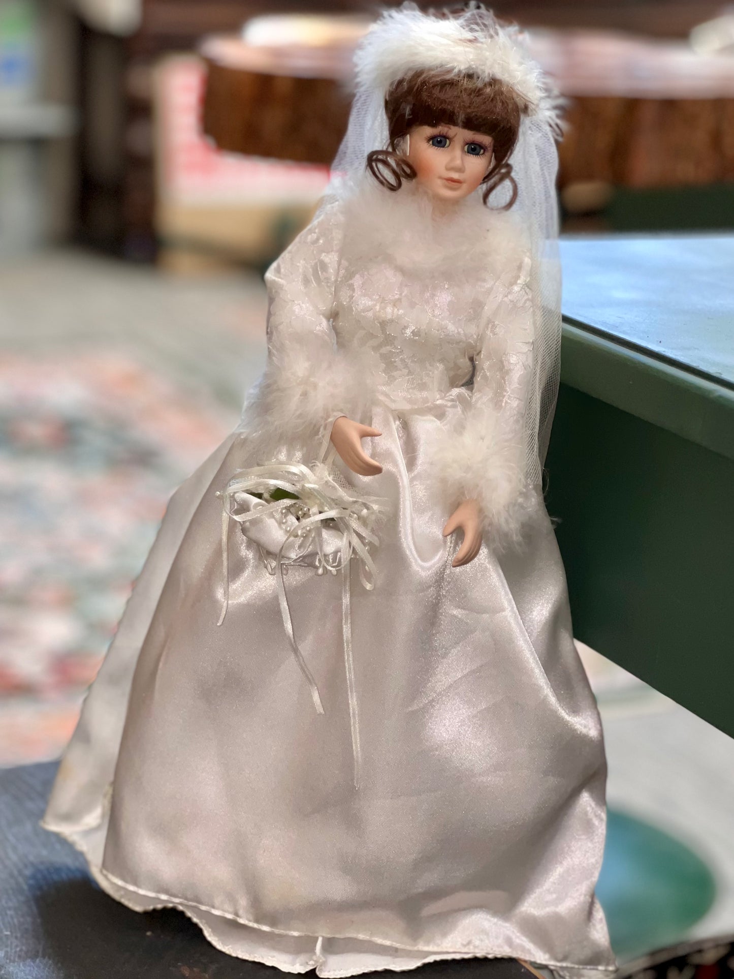 Vintage Porcelain Bride Dolls