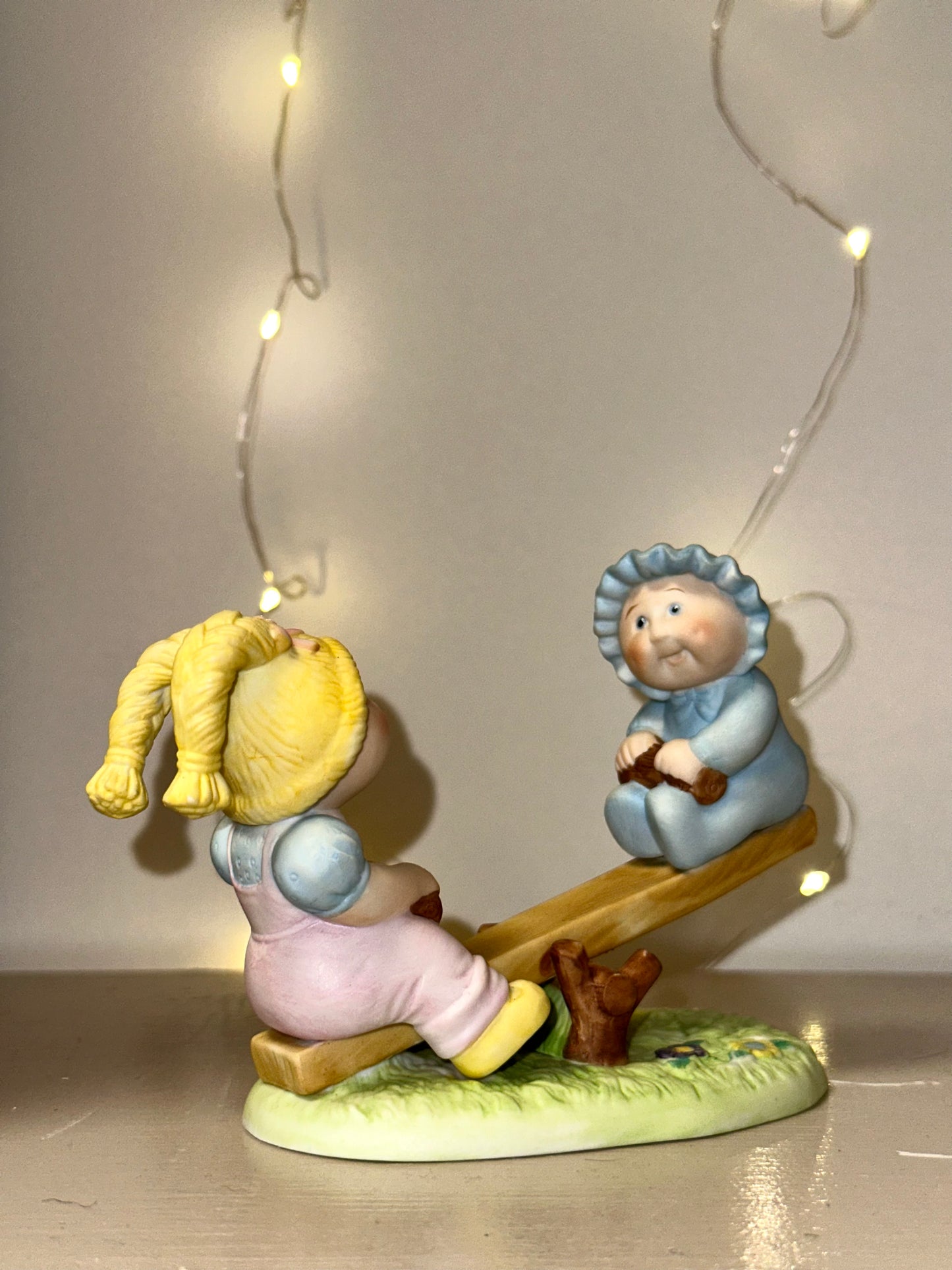 Vintage Cabbage Patch Kids Ceramic Figurines