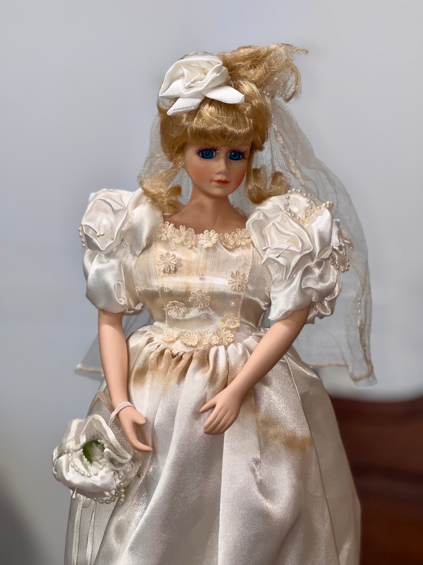 Vintage Porcelain Bride Dolls