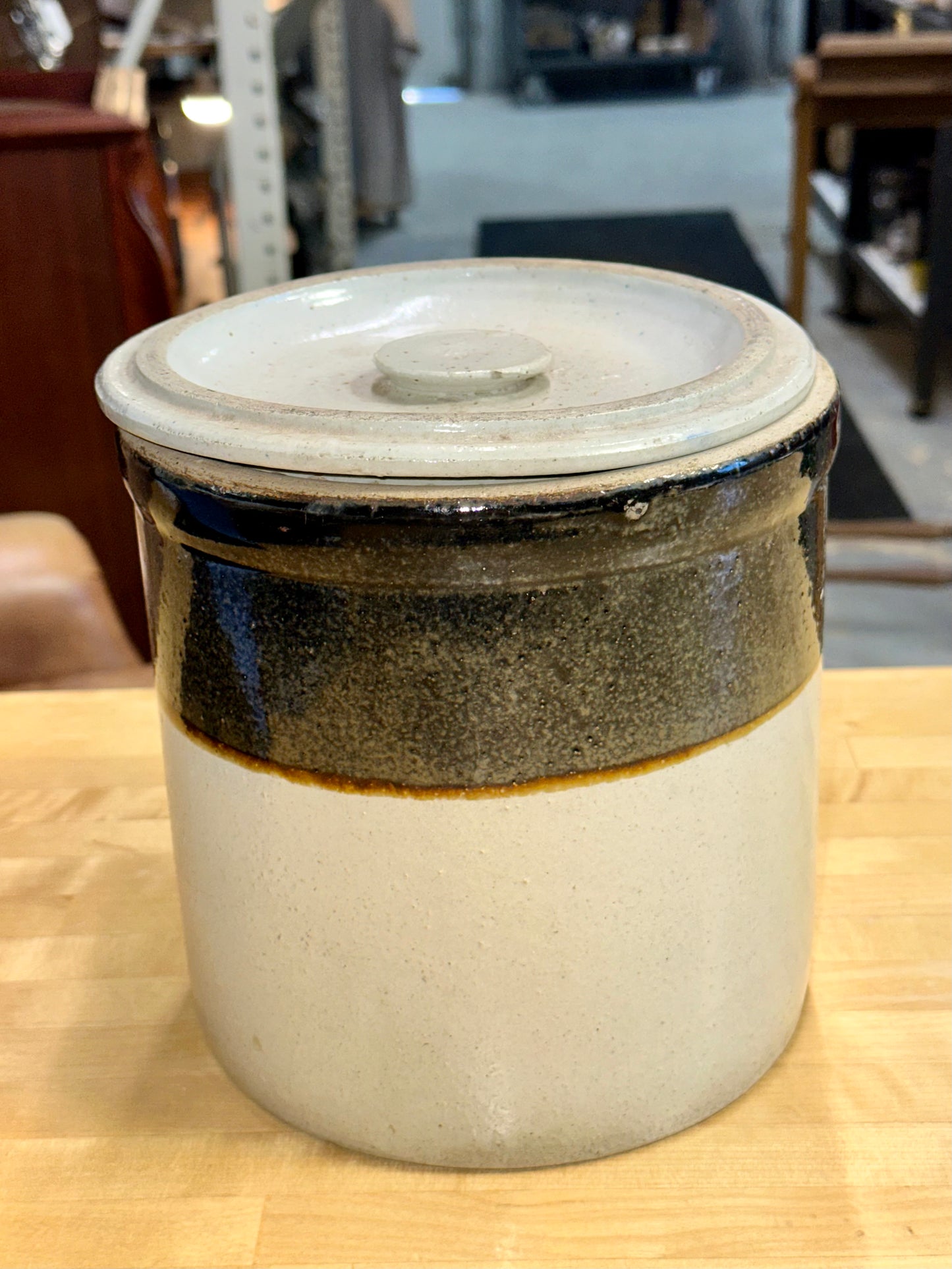 Rustic Stoneware crocks