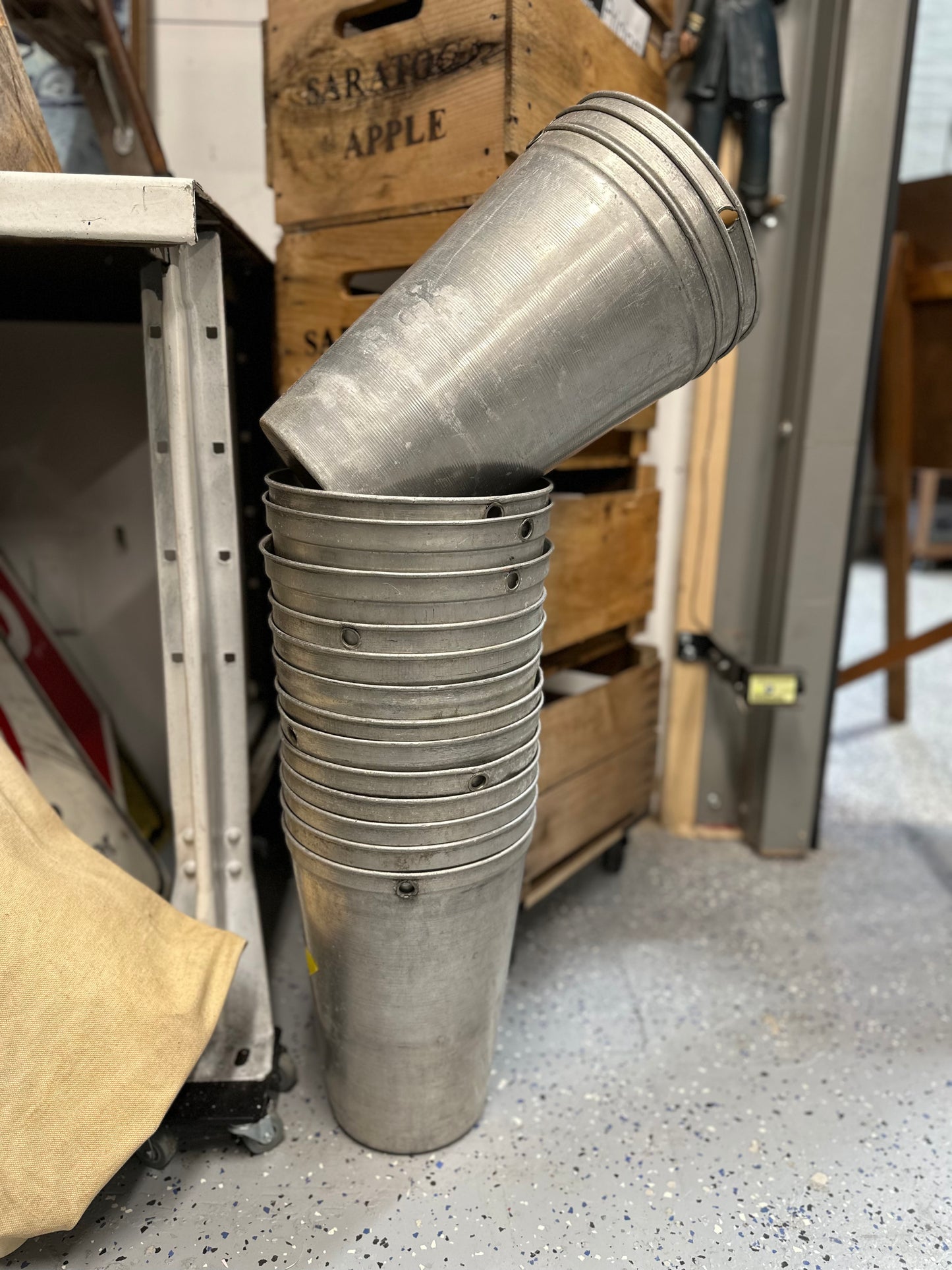 Metal Sap Bucket
