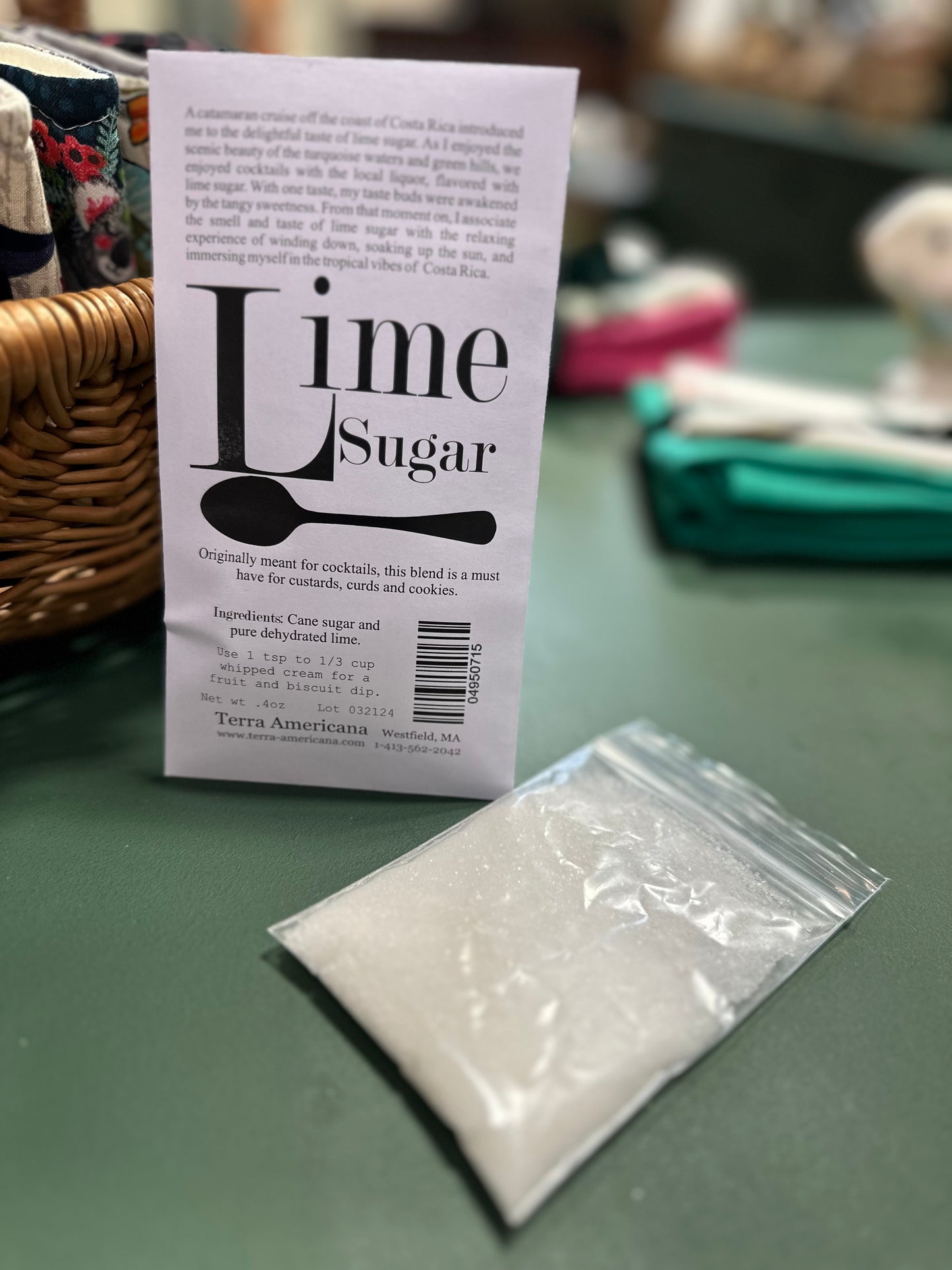 Lime Sugar