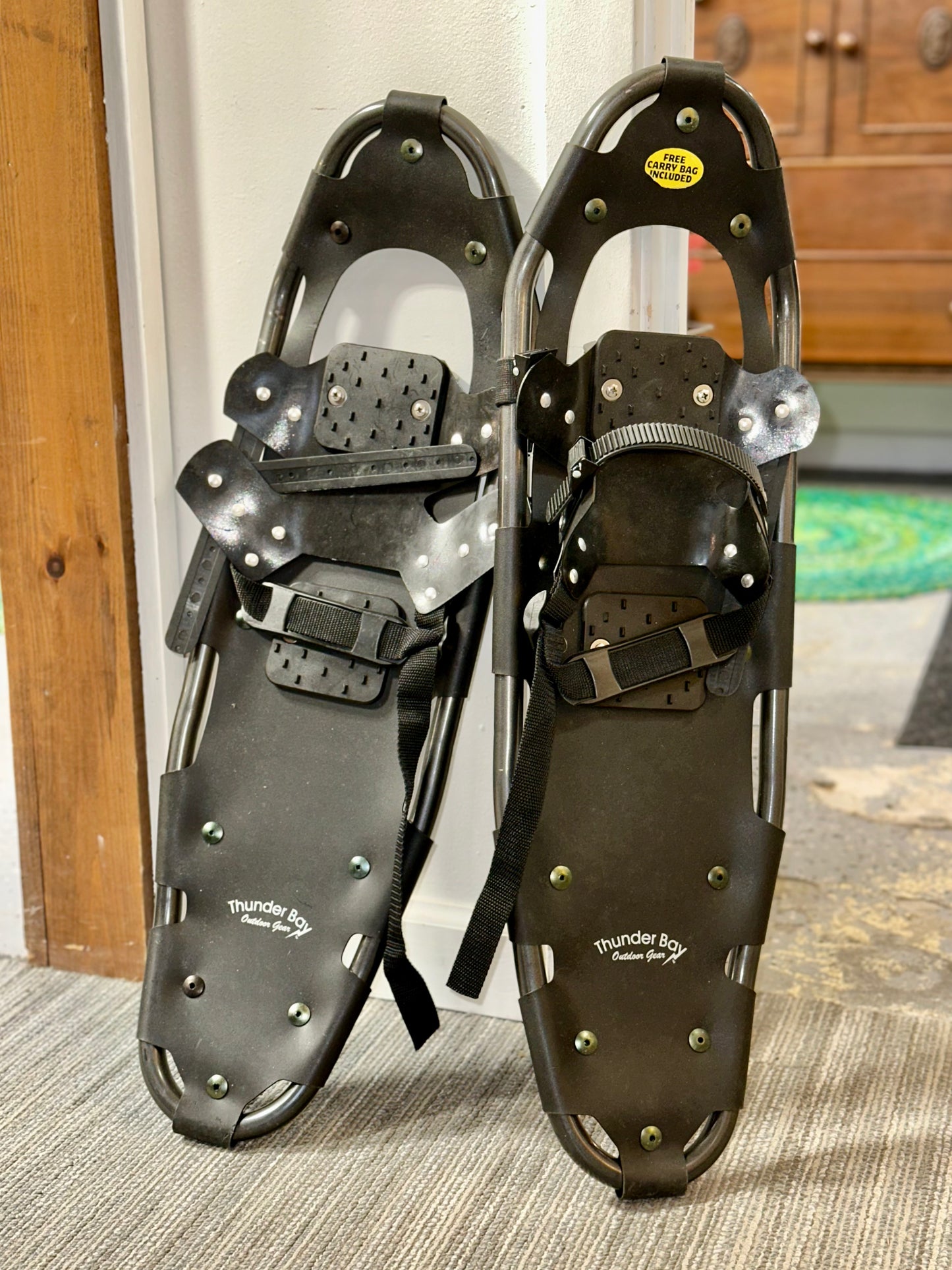 Vintage Thunder Bay Snowshoes with Metal Frame/ Two different types