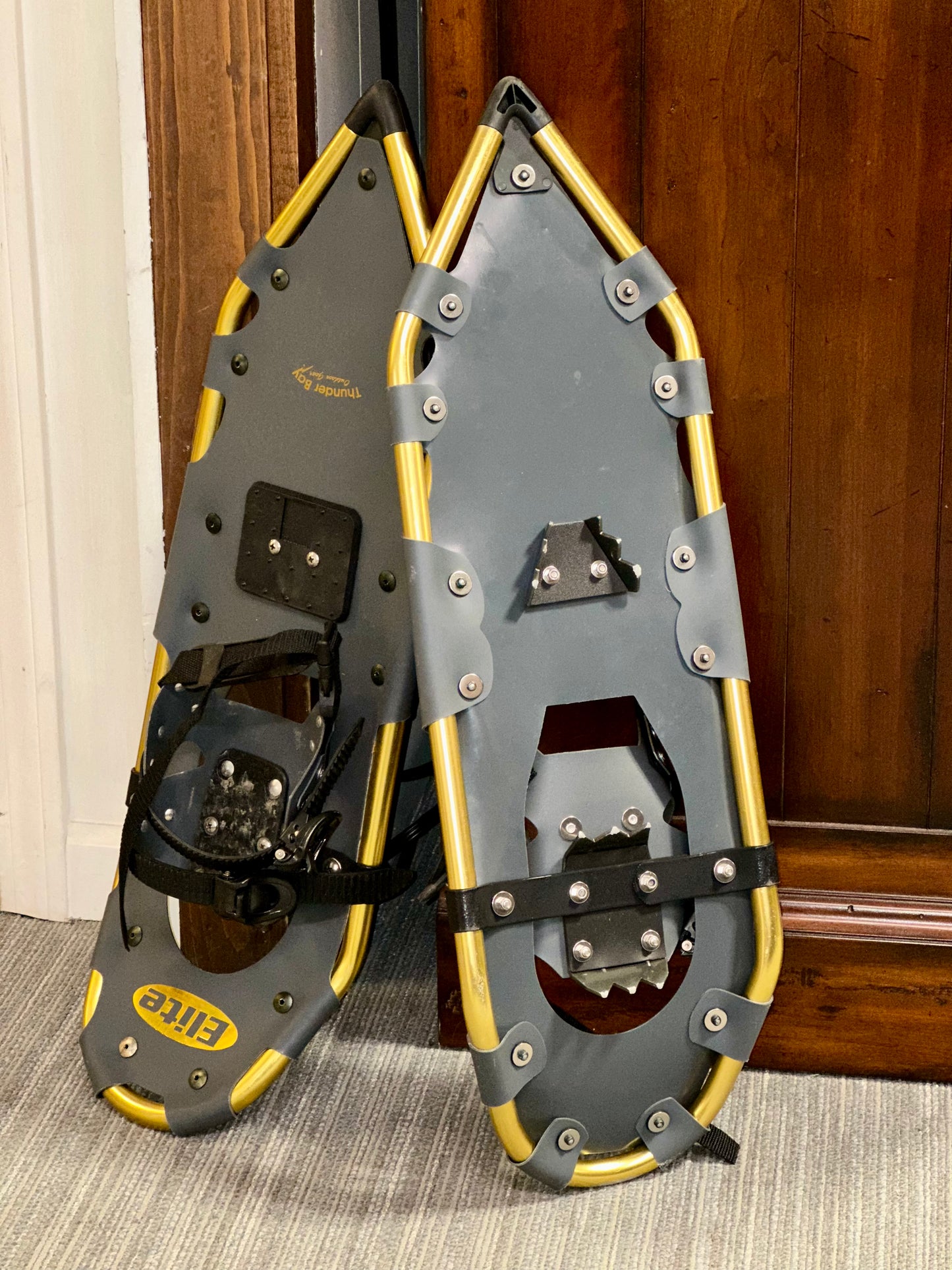 Vintage Thunder Bay Snowshoes with Metal Frame/ Two different types