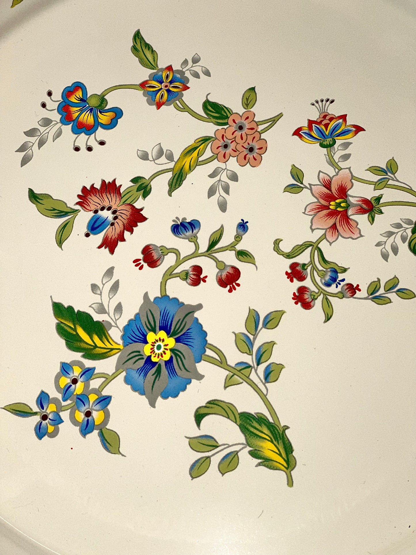 Floral enamelware
