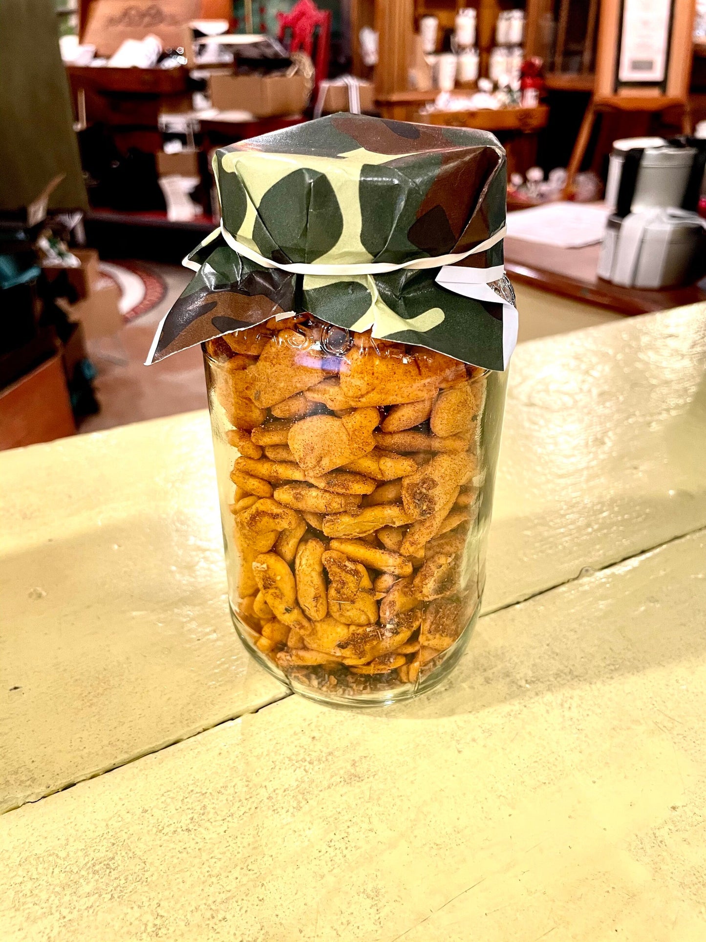 Cajun Cheese Crunch