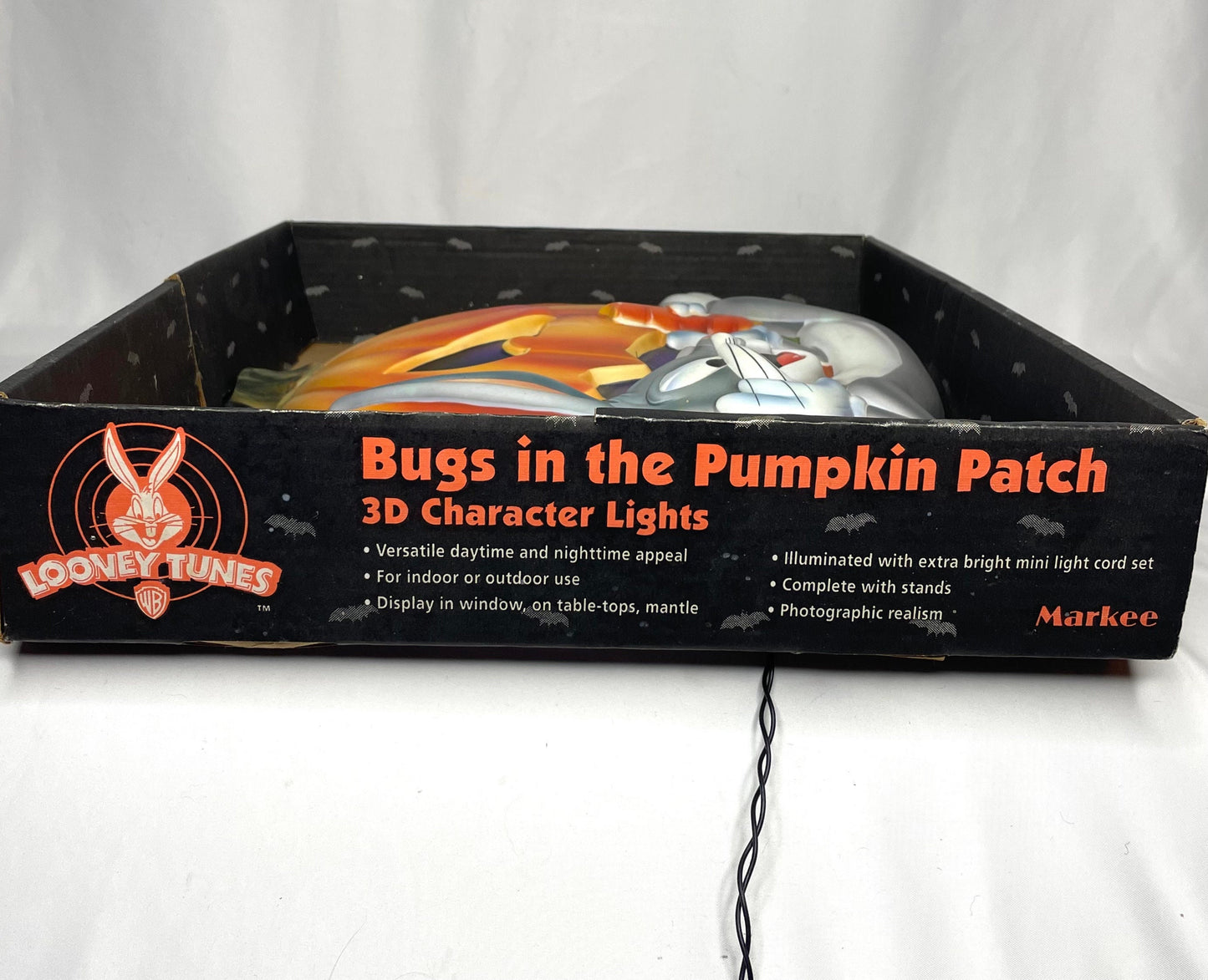 Vintage Bugs in the Pumpkin Patch 3D Character Lights/ Halloween Light