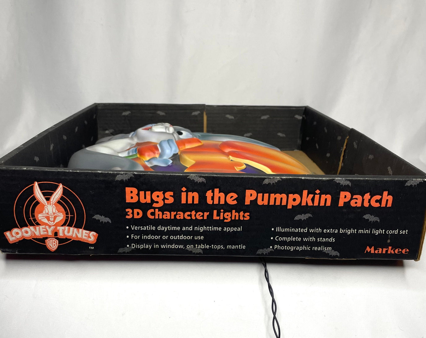 Vintage Bugs in the Pumpkin Patch 3D Character Lights/ Halloween Light