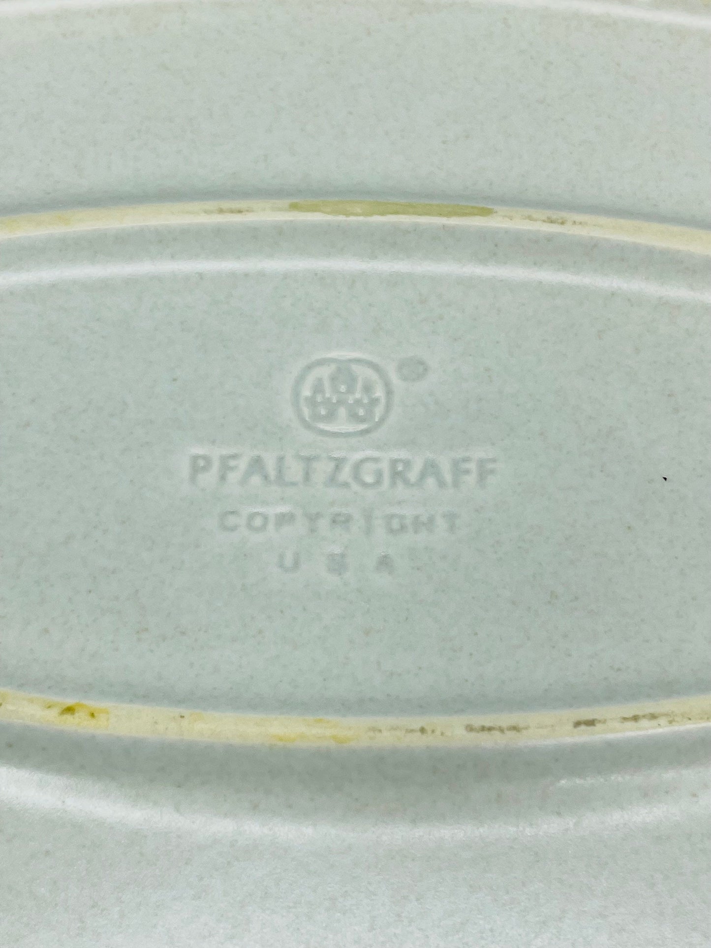 Pfaltzgraff Yorktown Blue Flower Decorative Dish