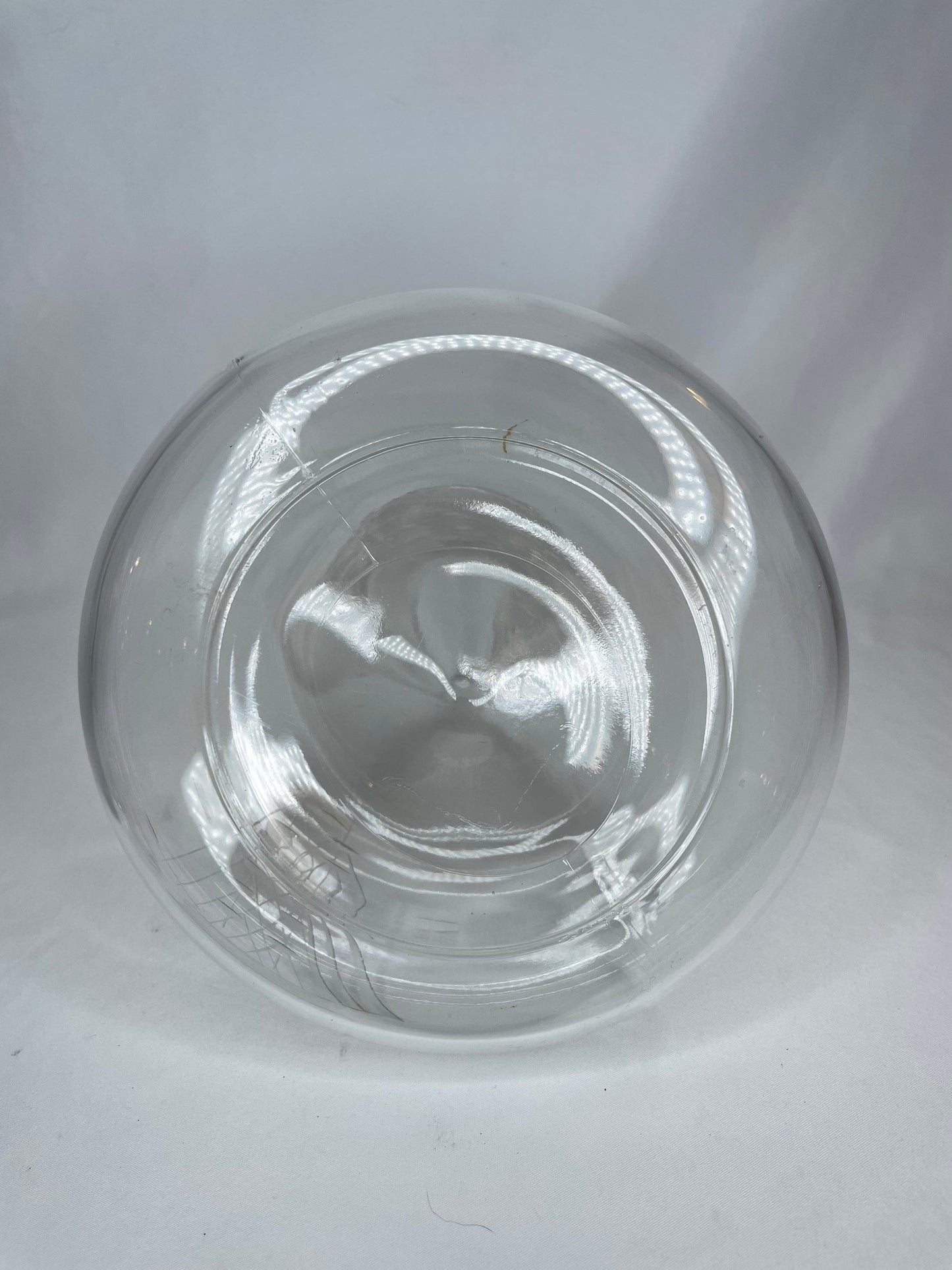 Vintage Etched Glass Nautical Decanter