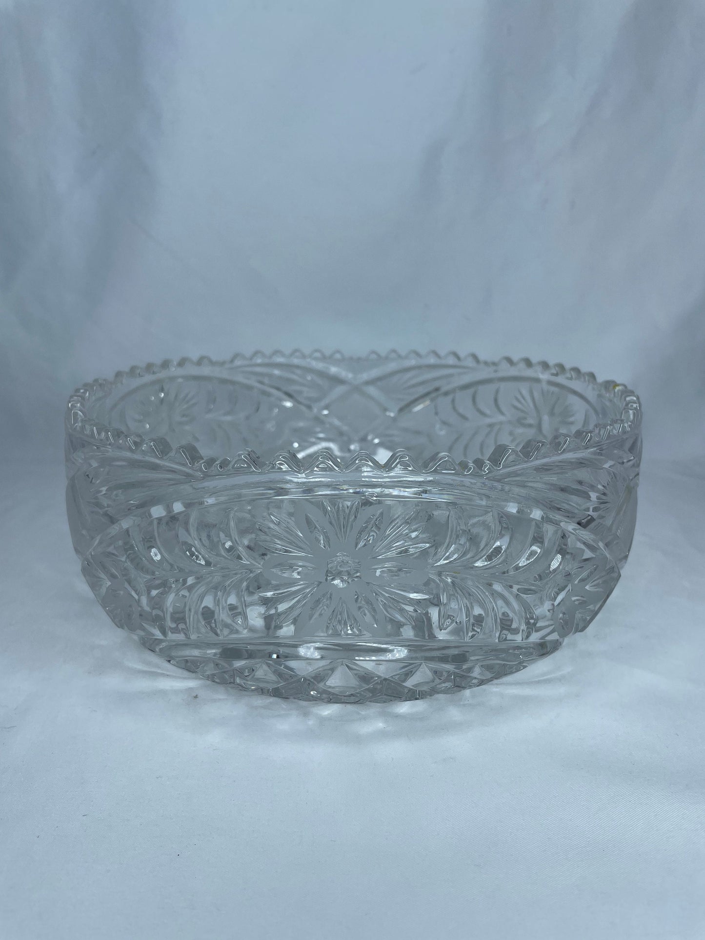 Vintage Crystal Serving Bowl/Dish