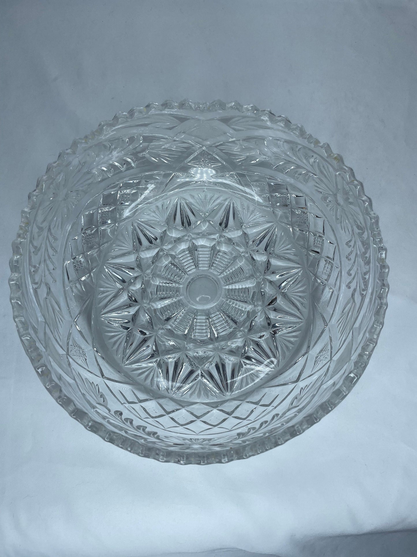 Vintage Crystal Serving Bowl/Dish