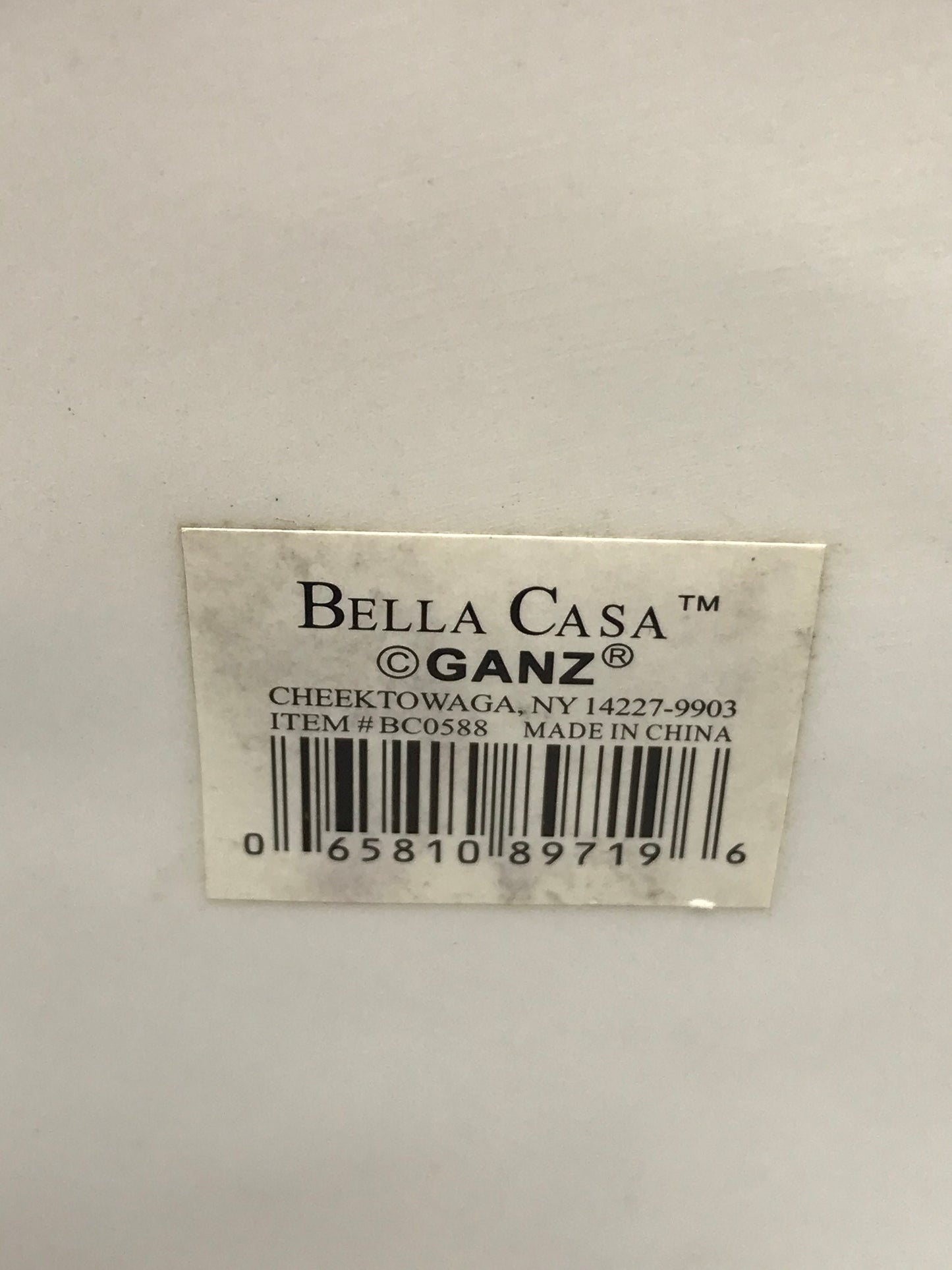 Bella Casa by Ganz ceramic cat vase
