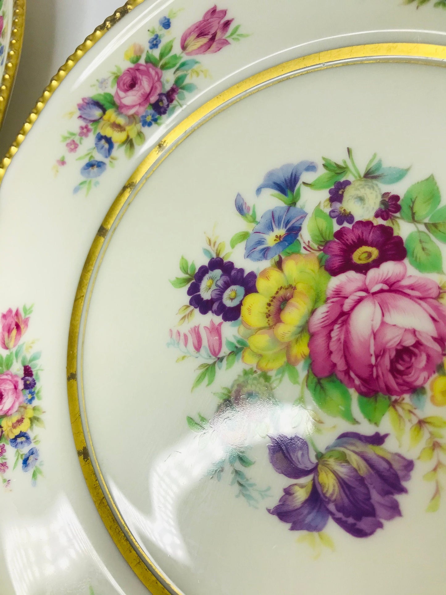 Castleton china castleton rose salad plates set of 6