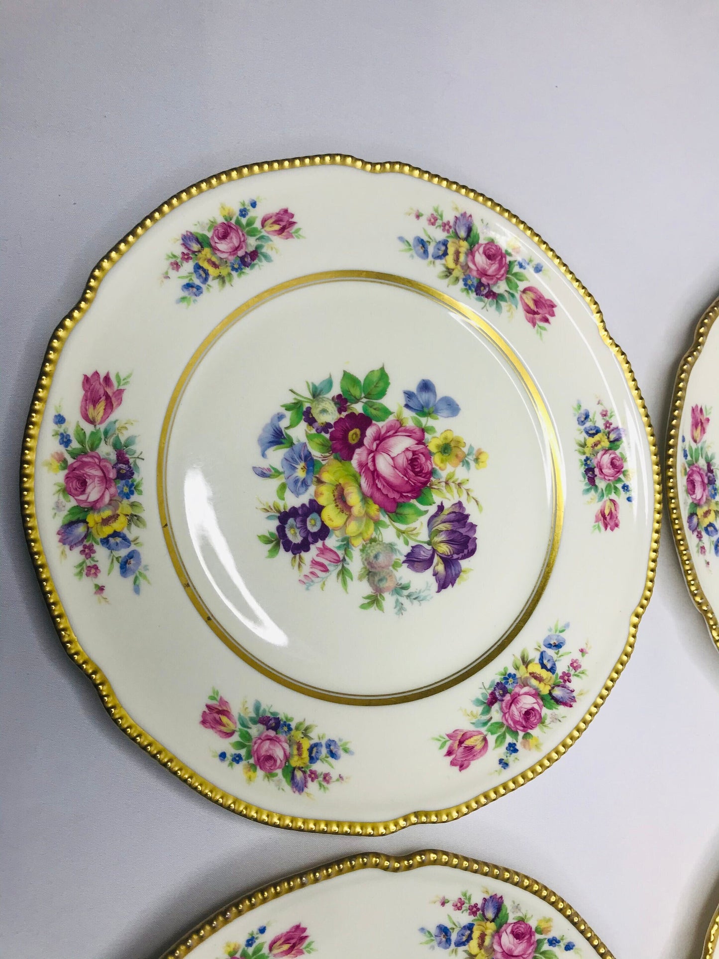 Castleton china castleton rose salad plates set of 6