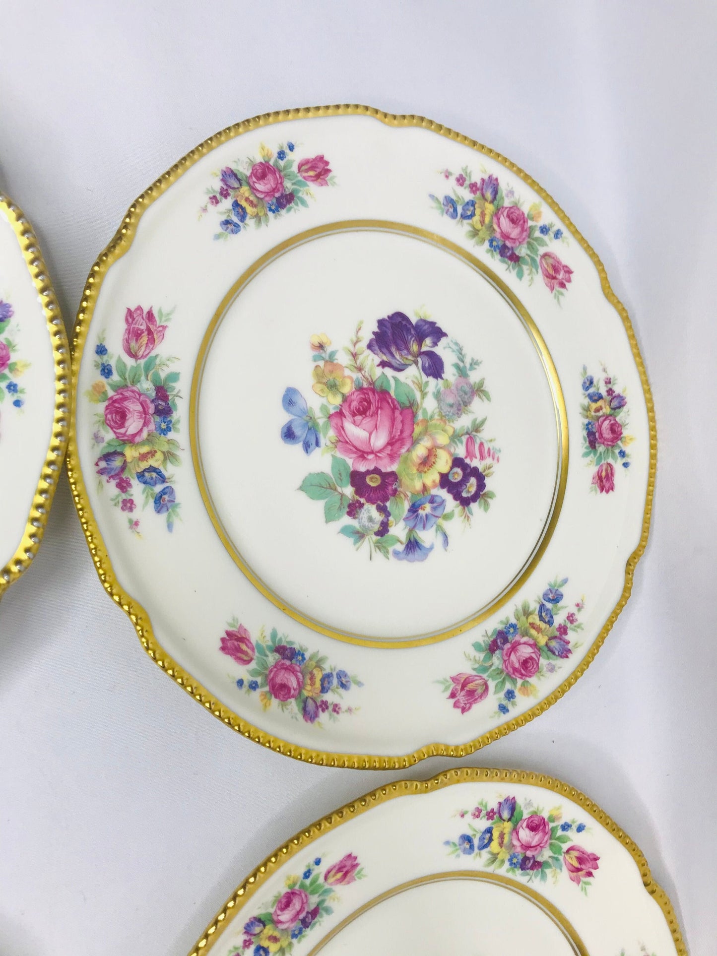 Castleton china castleton rose salad plates set of 6