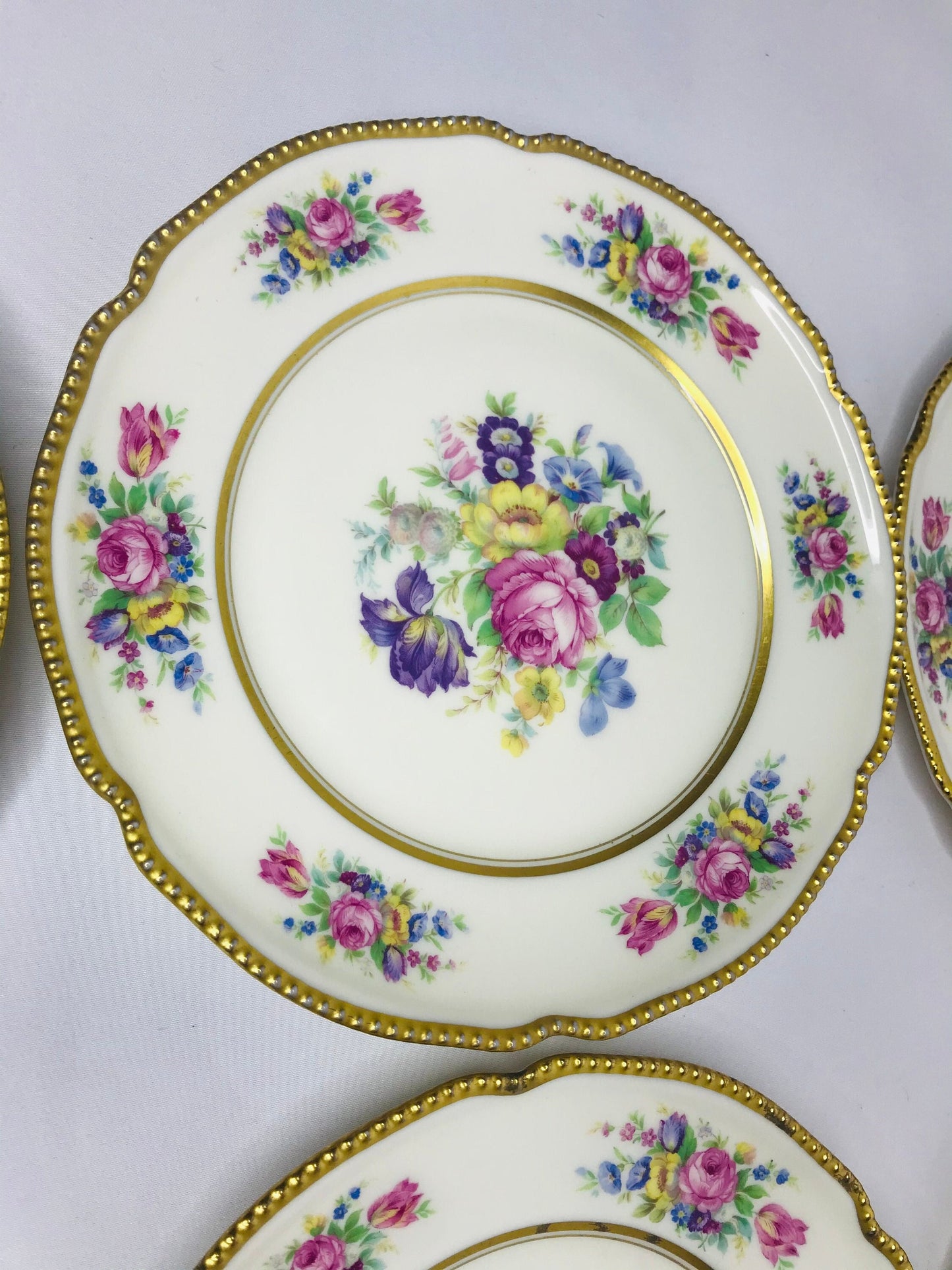 Castleton china castleton rose salad plates set of 6