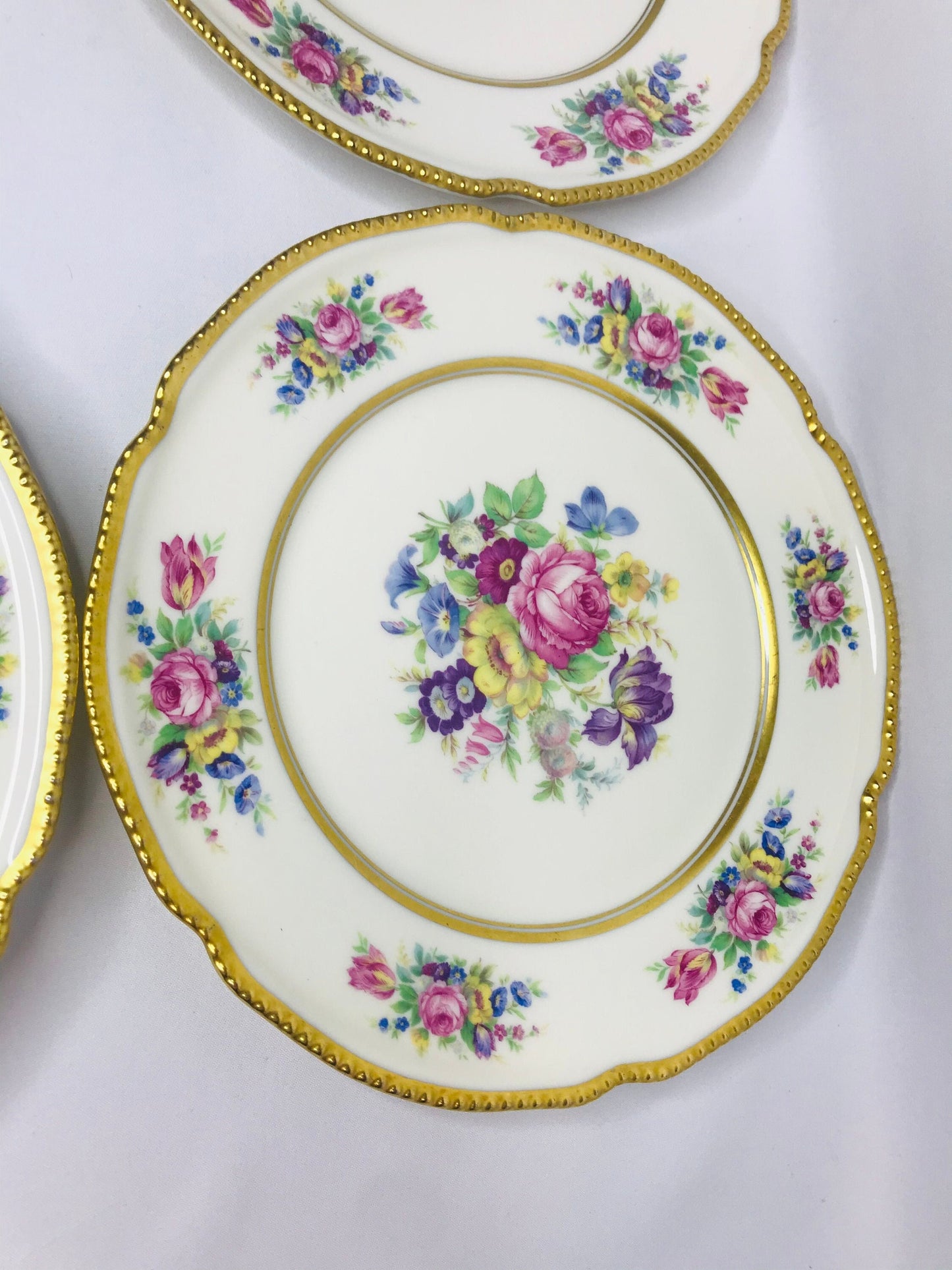 Castleton china castleton rose salad plates set of 6