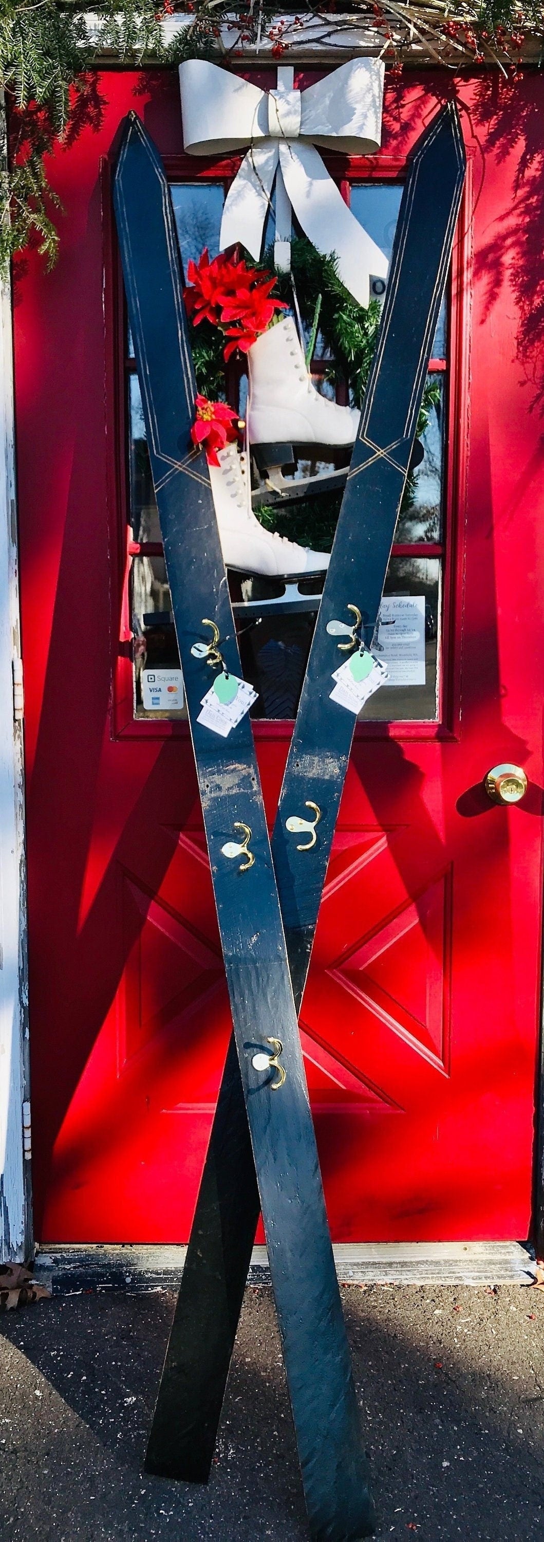 Ski coat rack **
