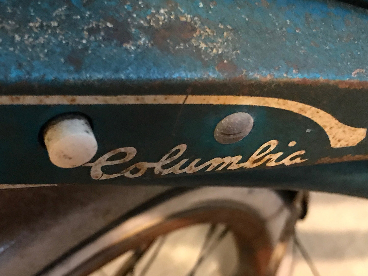 Retro 1960's Women's Columbia Firebolt Green Bike