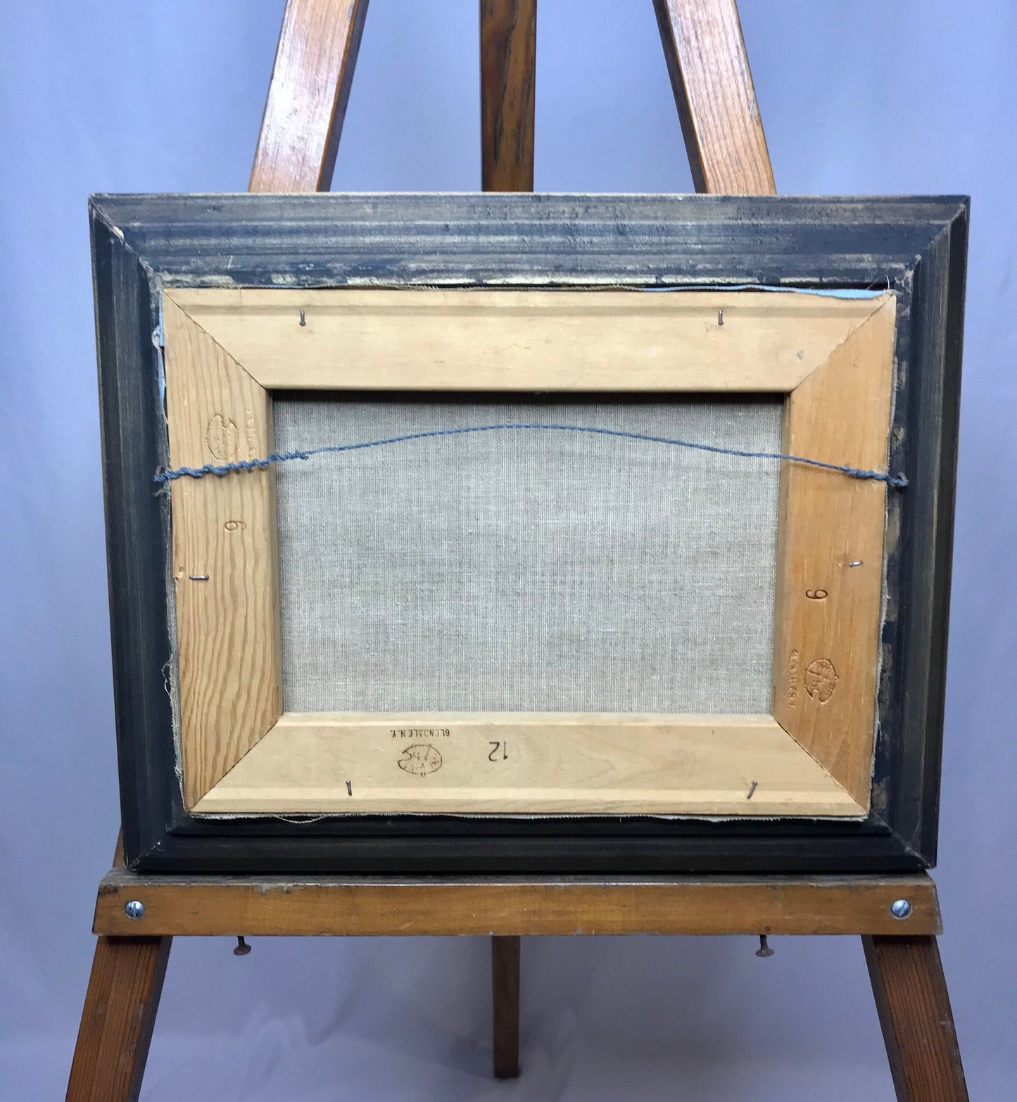 Canvas scenery painting by a roos framed picture/wall decor (t)