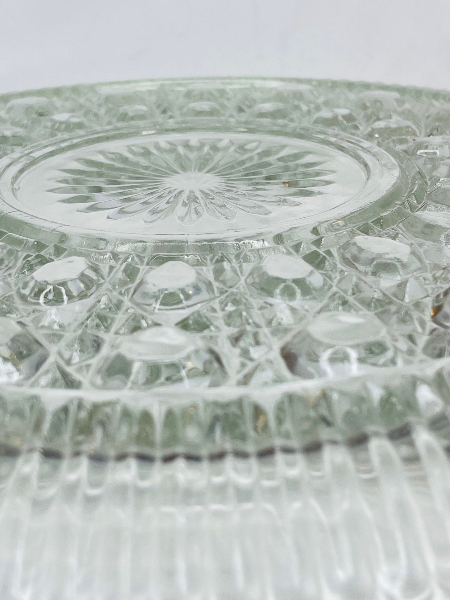 Antique Decorative Glass Serving Dish/Serving Platter