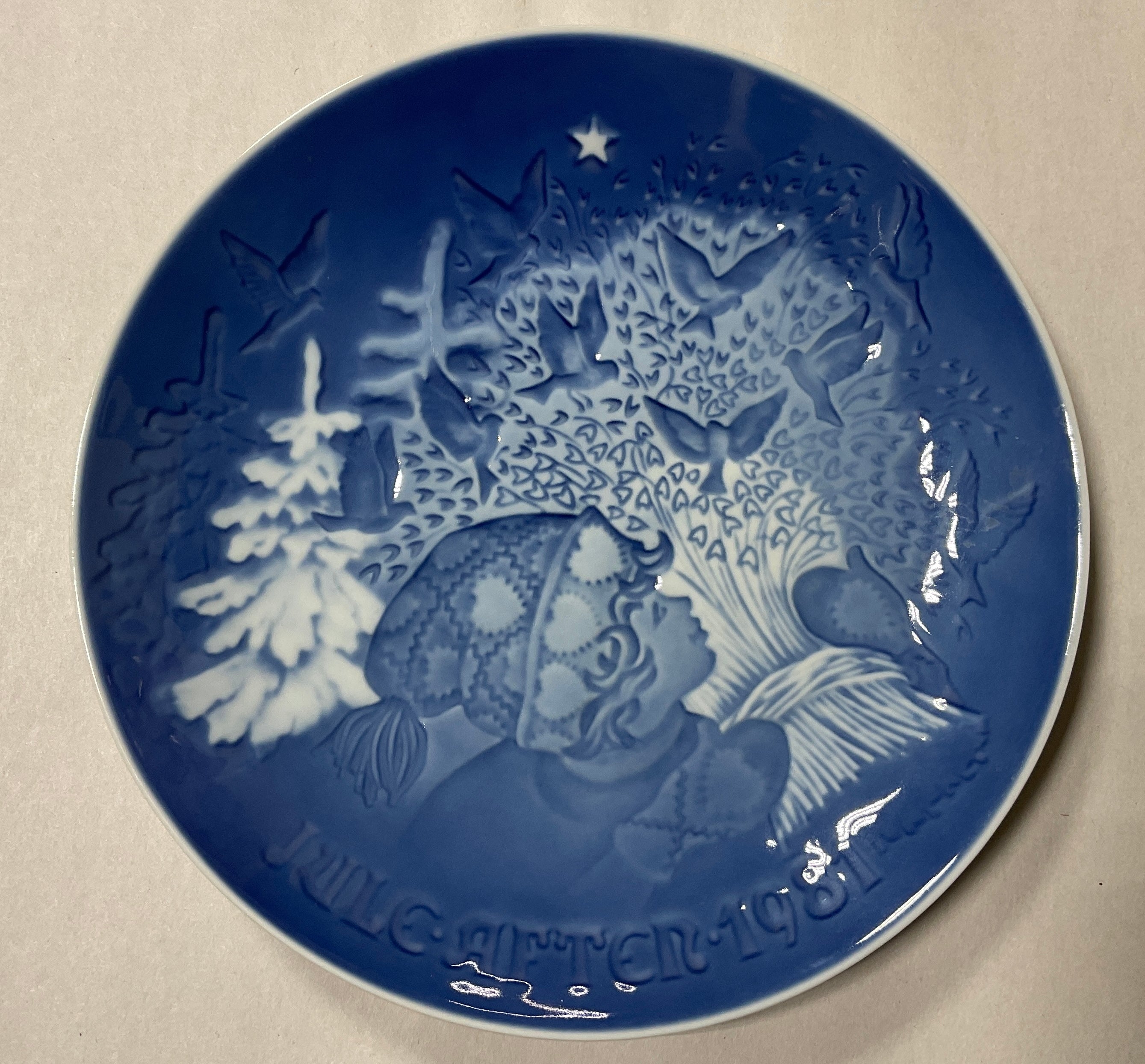 Bing & Grondahl, Other, 981 Jule After Christmas Plate Bing Grondahl  Christmas Peace Denmark