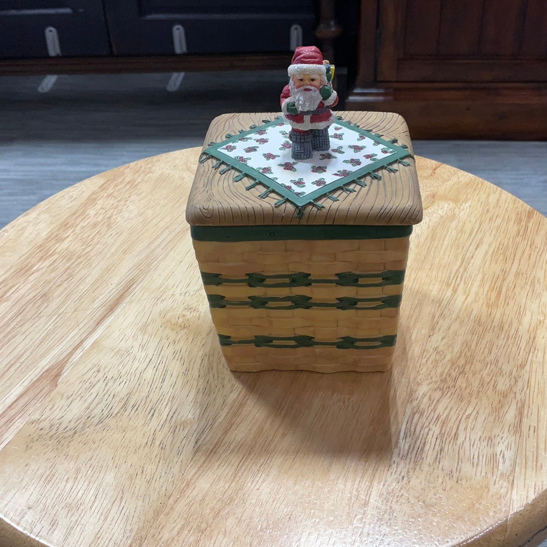 Vintage Porcelain Santa Figurines
