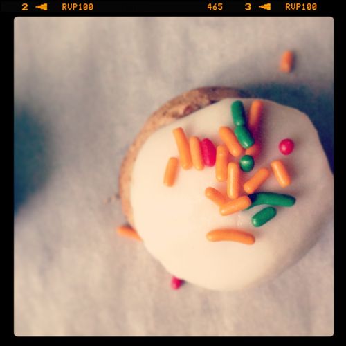 Maple Frosted Spiced Pumpkin Bites