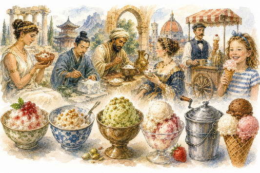 The Sweet History of Ice Cream: From Ancient Emperors to Ice Cream Sandwiches