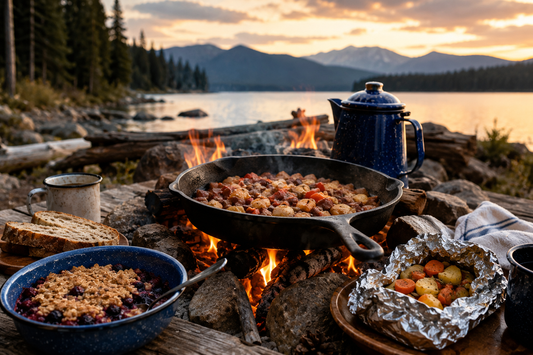 Pacific Northwest Campfire Cuisine: 8 Rustic Recipes Featuring Spiced Grains, Wild Berries & Local Flavors