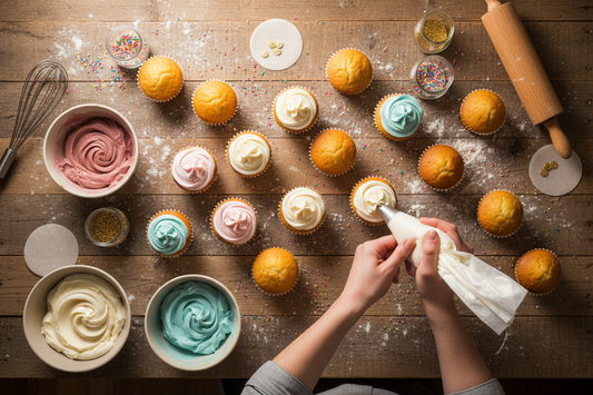 The Ultimate All-Purpose Cupcake Recipe (+ Foolproof Buttercream Frosting)