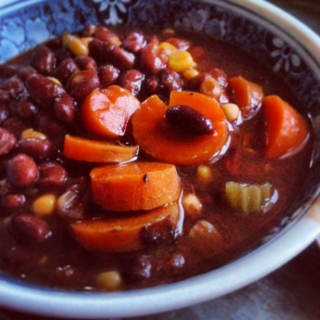 "Elevating Culinary Craftsmanship: Crafting Anthony Bourdain-Inspired Black Bean Stew"